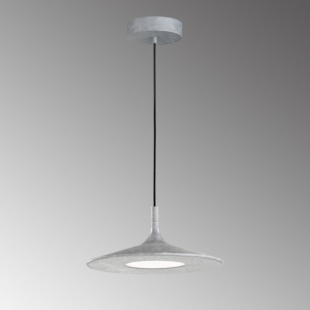 SCHÖNER WOHNEN-Kollektion LED-Pendelleuchte SLIM 3-Step dimmbar betonfarben  860025 --> Leuchten & Lampen online kaufen