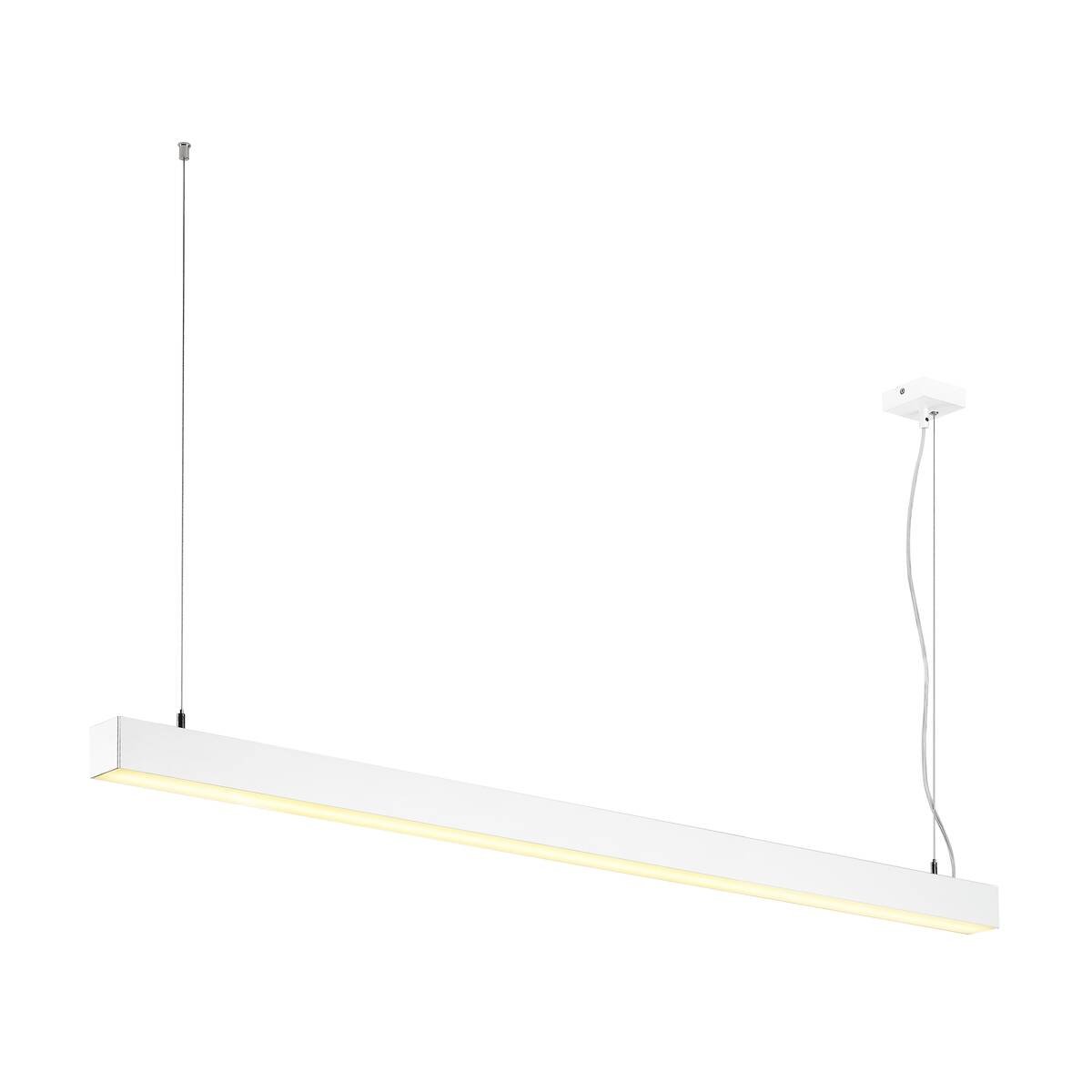 SLV 1001310 Q-LINE� Pendelleuchte dimmbar 1500mm weiss