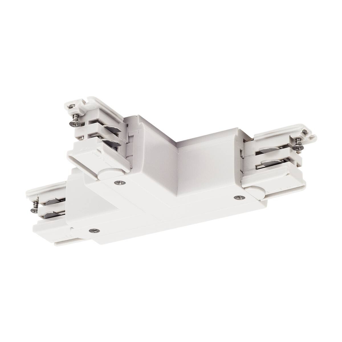 SLV 1001388 T-Verbinder Erde innen rechts f�r S-TRACK 3-Phasen-Aufbauschiene wei�