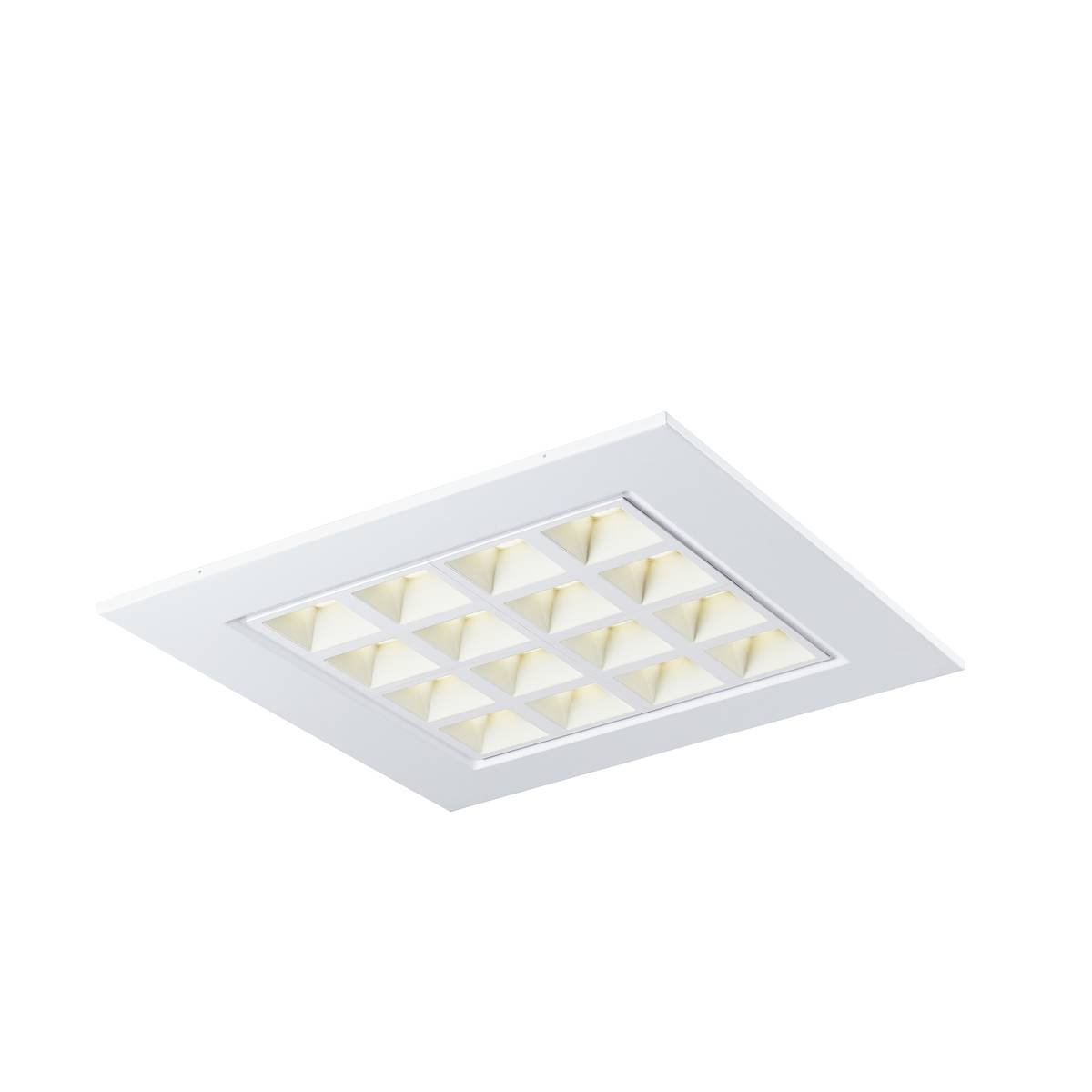 SLV 1003077 PAVONO 600x600 Indoor LED Deckeneinbauleuchte wei� 4000K UGR19