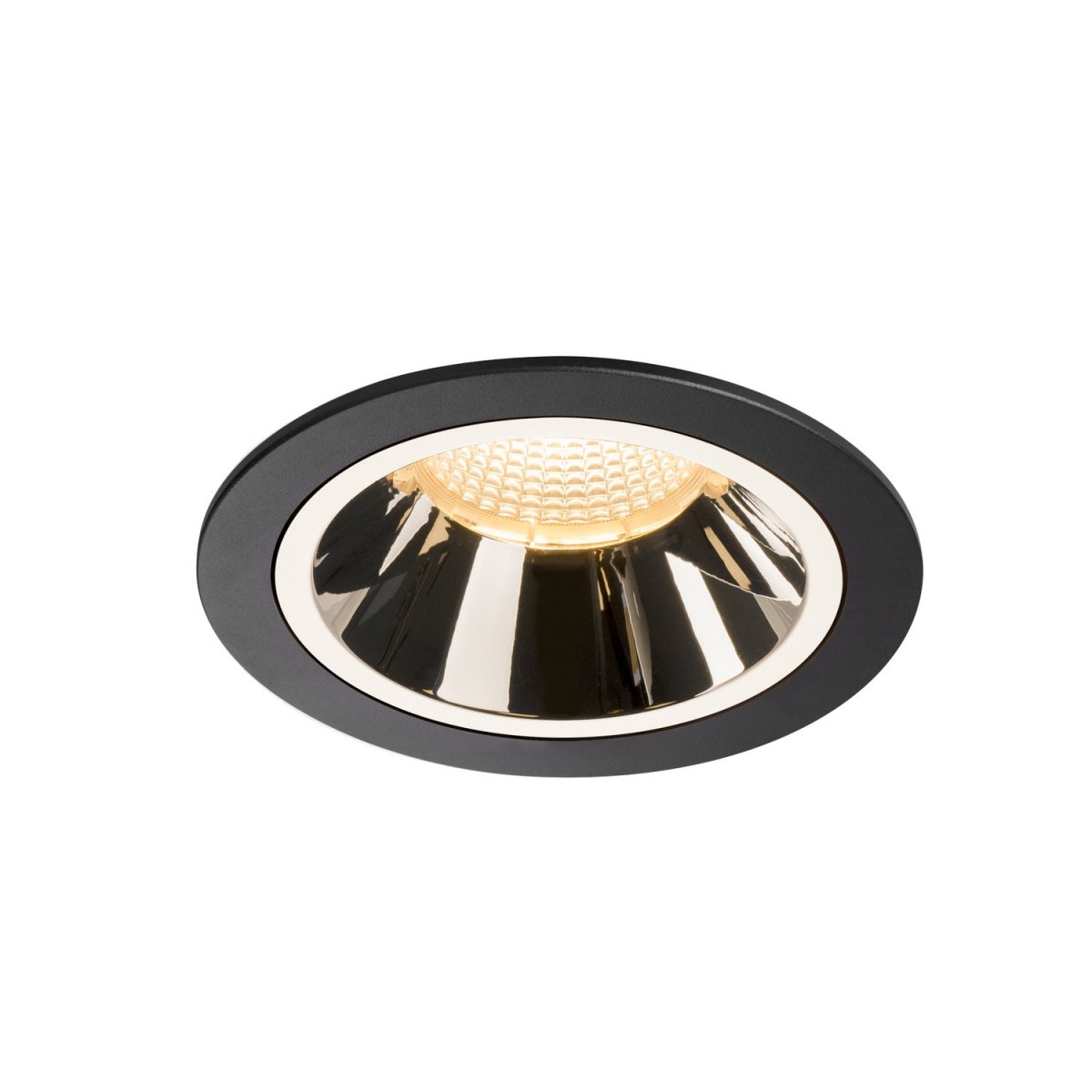 SLV 1003945 NUMINOS DL L LED Deckeneinbauleuchte schwarz chrom 3000K 55�