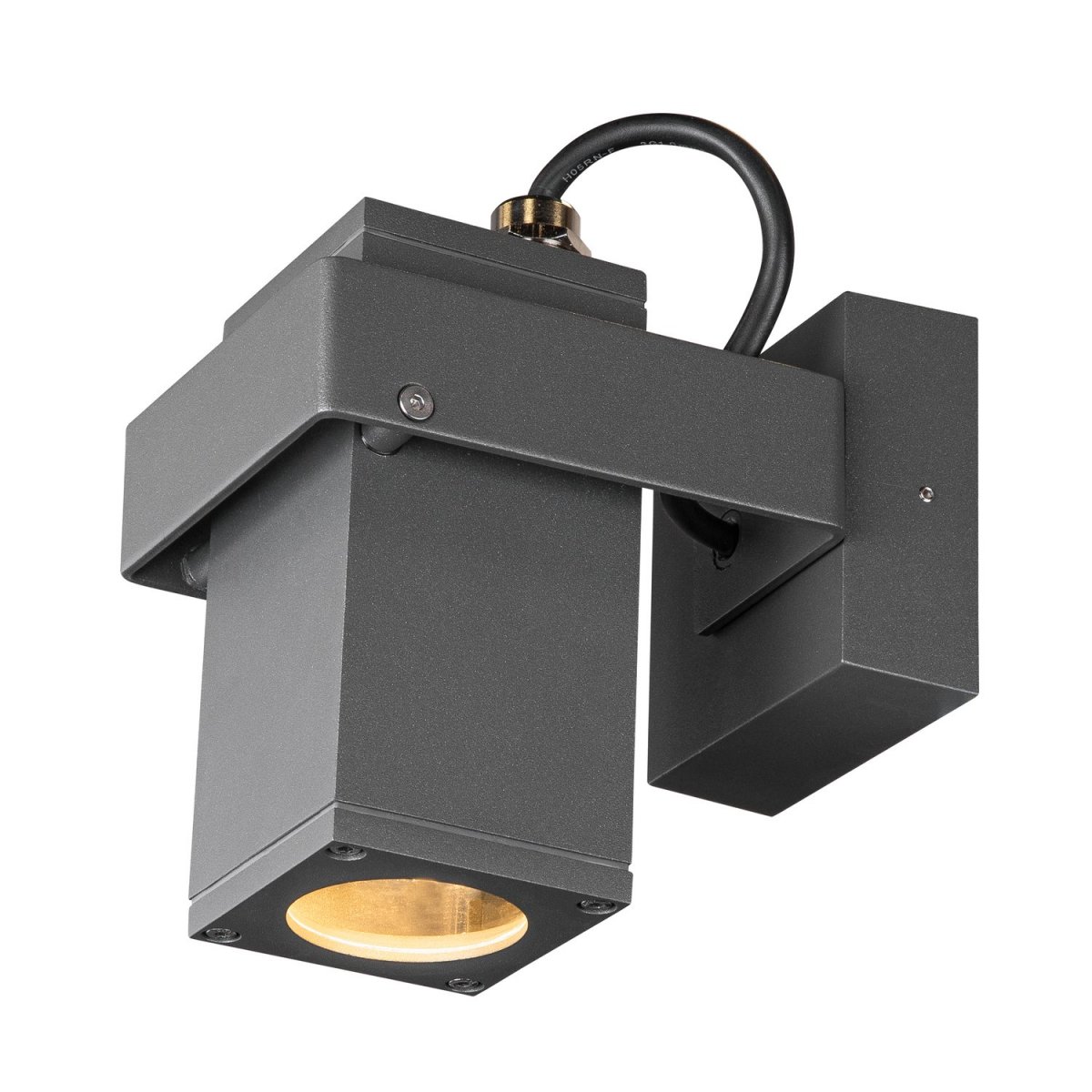 SLV 1004653 THEO BRACKET CW Outdoor Wand- und Deckenaufbauleuchte QPAR51 anthrazit