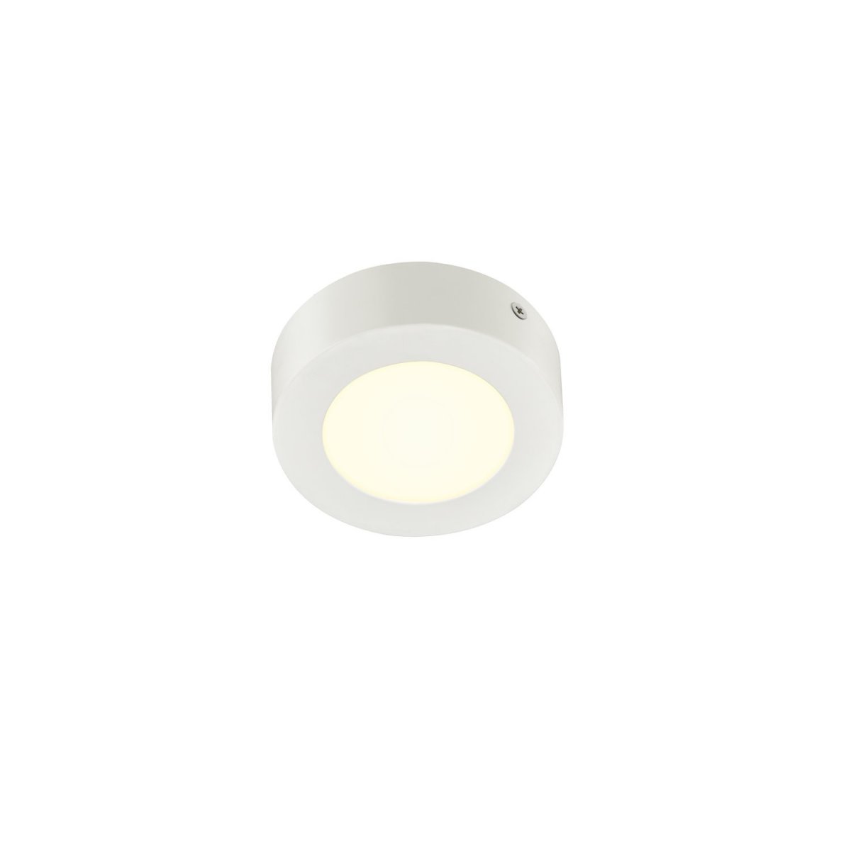 SLV 1004700 SENSER 12 CW LED Wand- und Deckenaufbauleuchte rund wei� 4000K