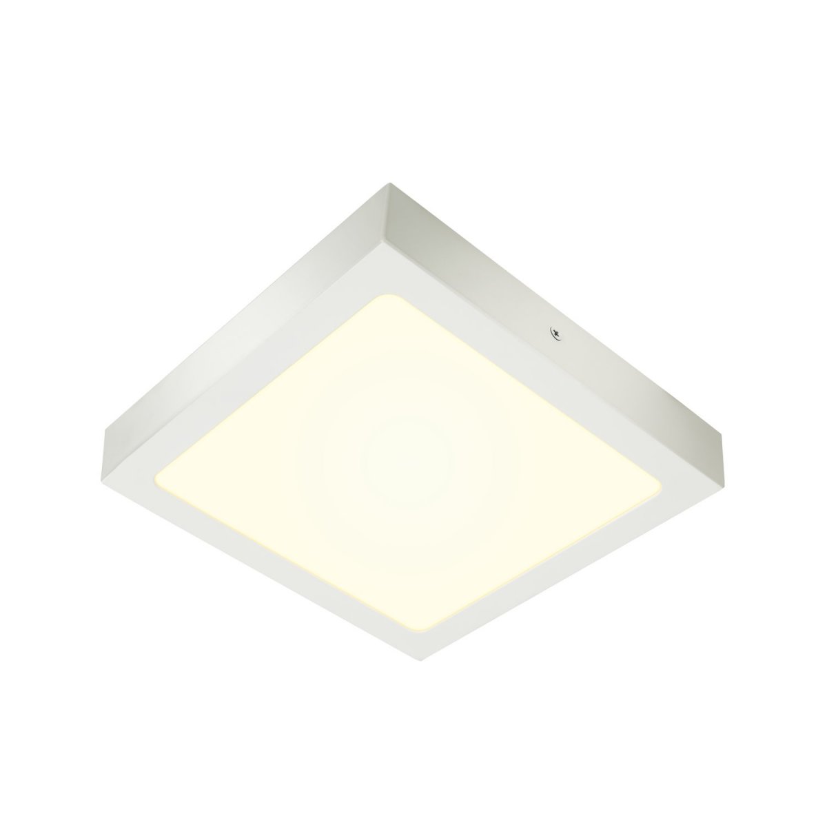 SLV 1004705 SENSER 24 CW LED Wand- und Deckenaufbauleuchte eckig wei� 4000K