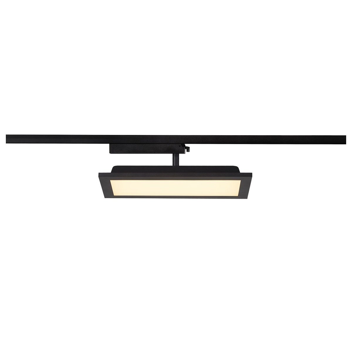 SLV 1004933 PANEL TRACK square 150x300mm 1-Phasen Spot schwarz 18W 3000K