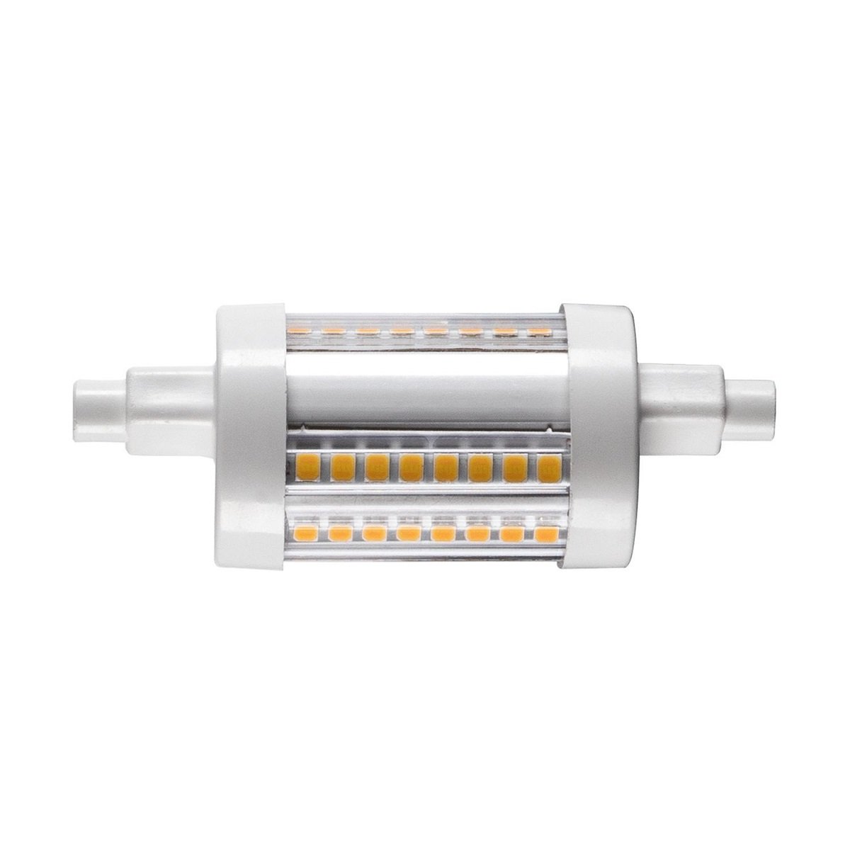 SLV 1005287 QT DE12 R7S 78mm LED Lichtquelle transparent 9W 3000K CRI90 330�