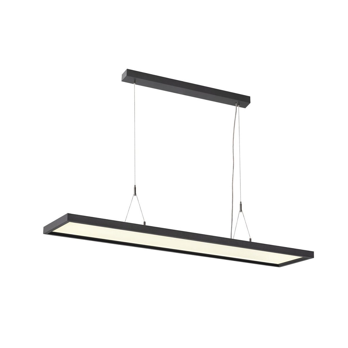 SLV 1005395 WORKLIGHT DALI Pendelleuchte schwarz 57W 4000K 80� 120cm