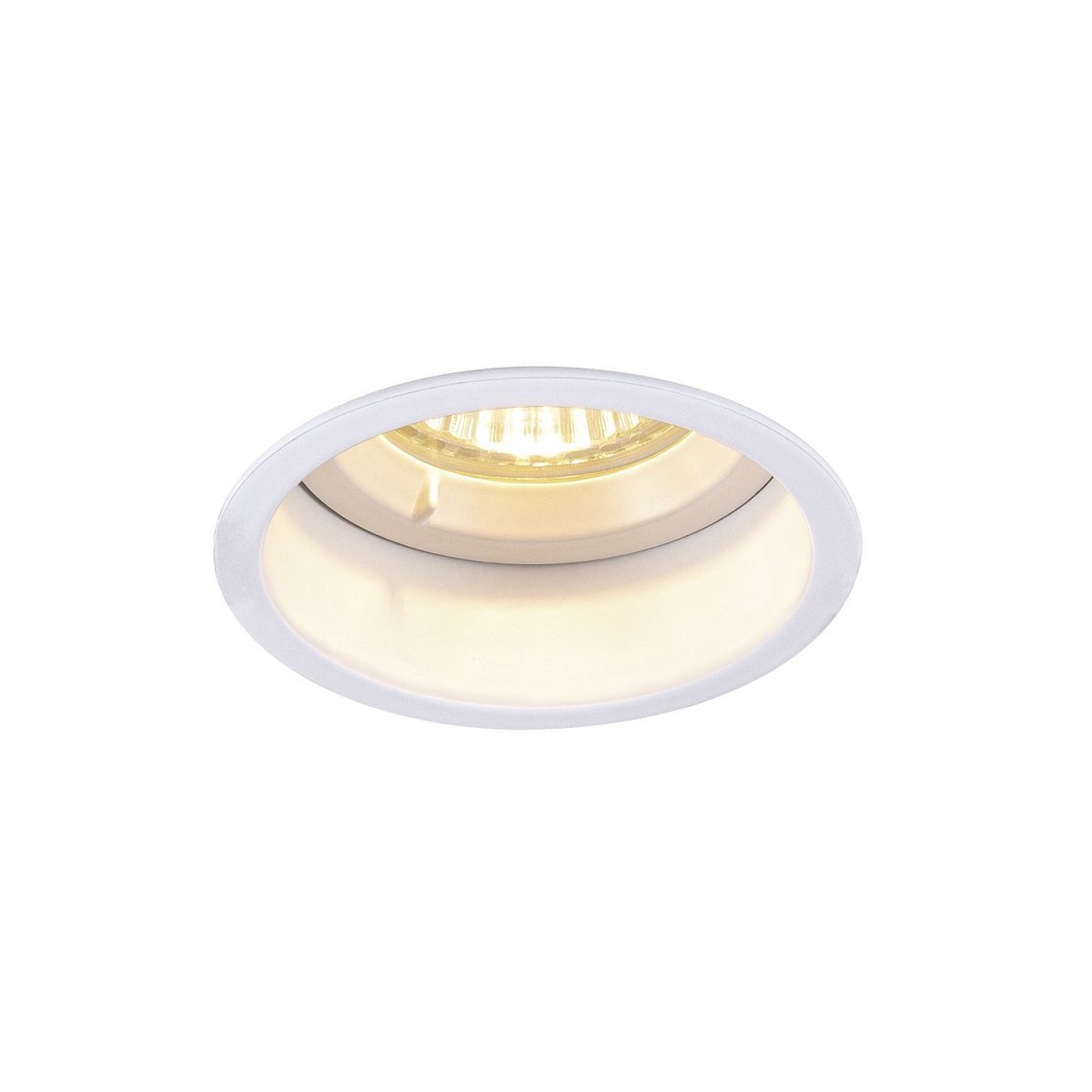 SLV 1005436 HORN GU10 Deckeneinbauleuchte wei� 25W blower door getestet