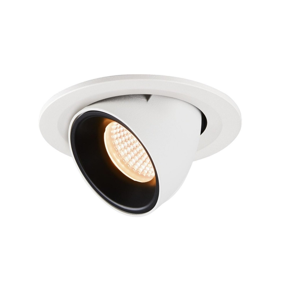 SLV 1005879 NUMINOS� GIMBLE S Deckeneinbauleuchte wei� schwarz 2700K 40�