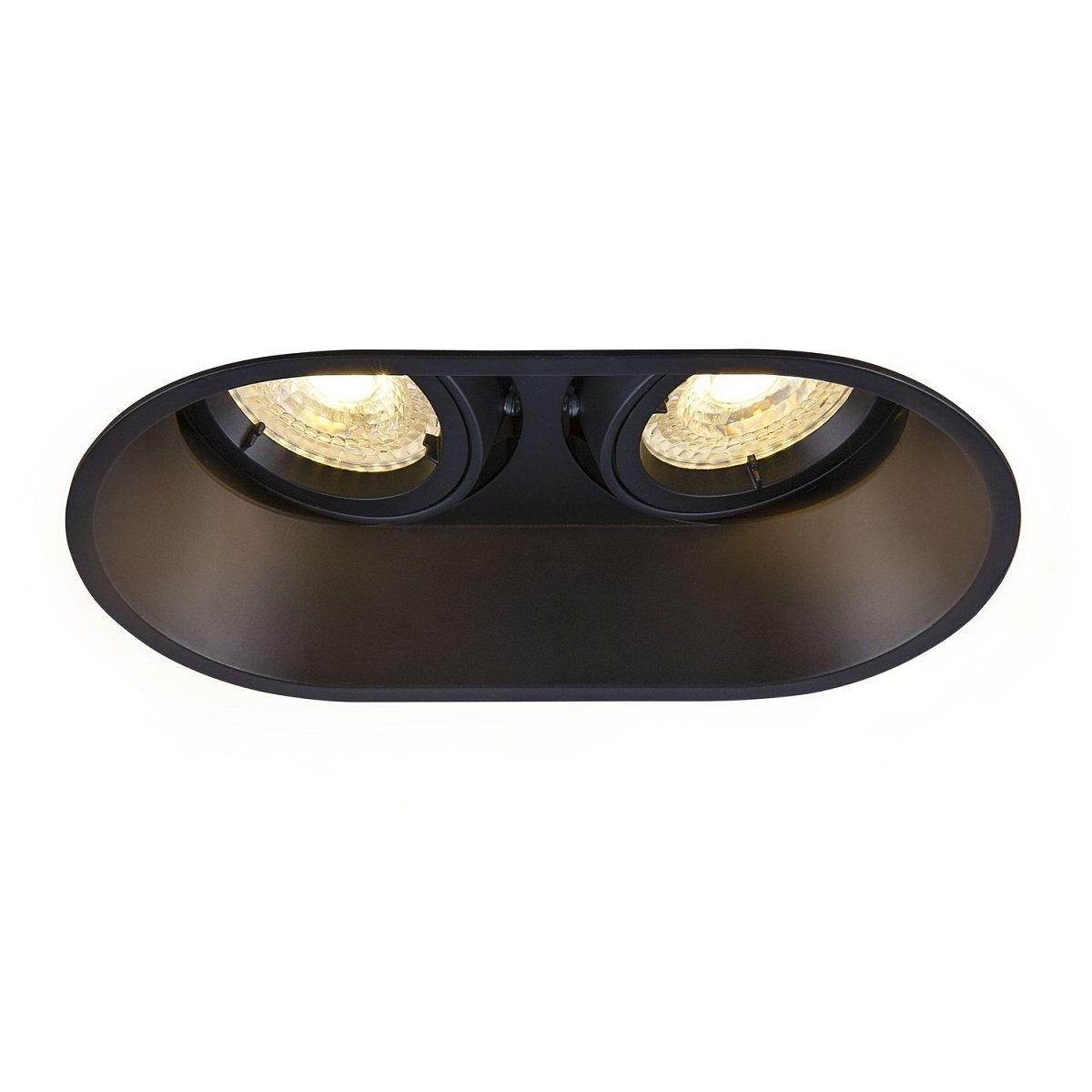 SLV 1006121 HORN double QPAR51 Deckeneinbauleuchte schwarz 25W