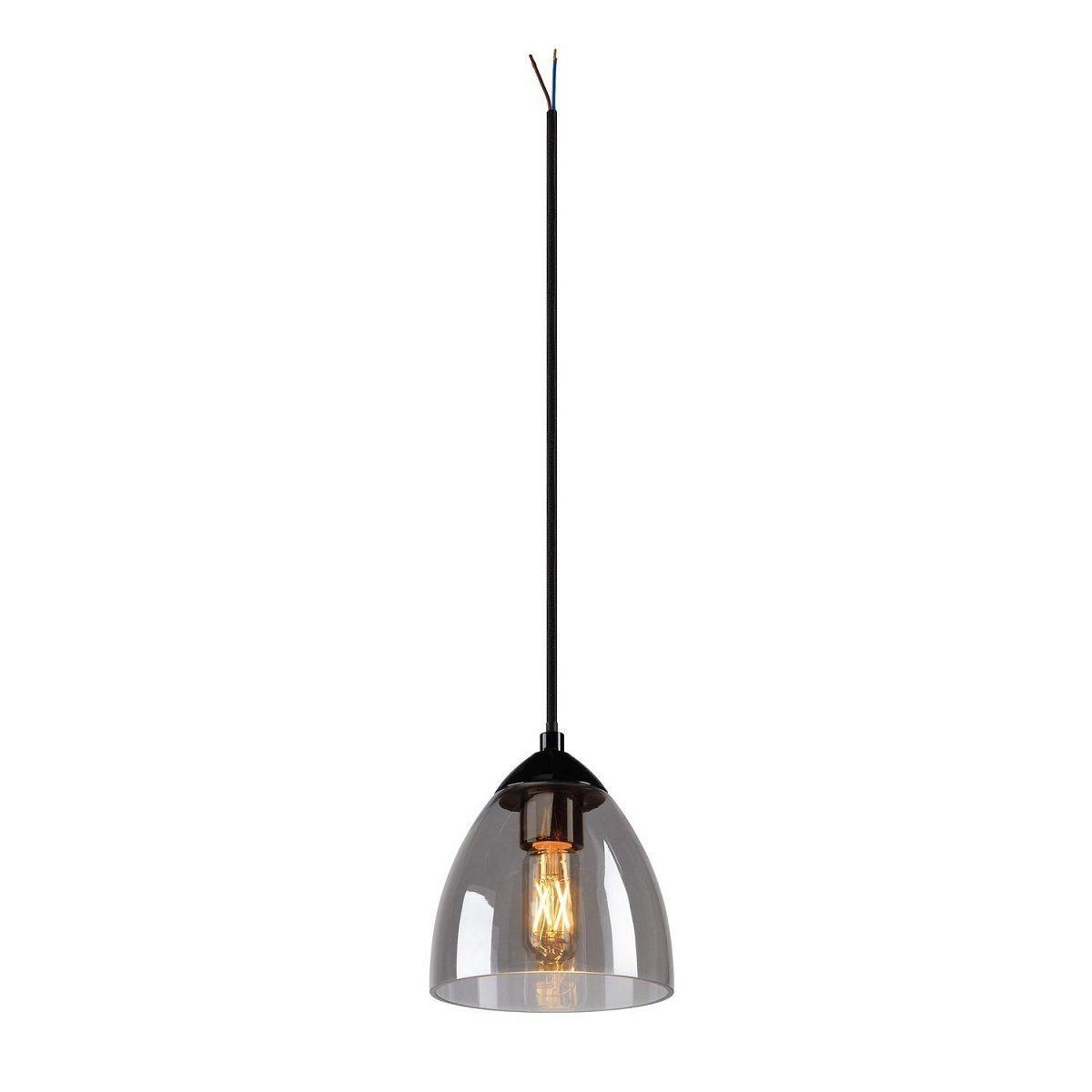 SLV 1006159 PARA CONE GL GU10 Pendelleuchte schwarz transparent