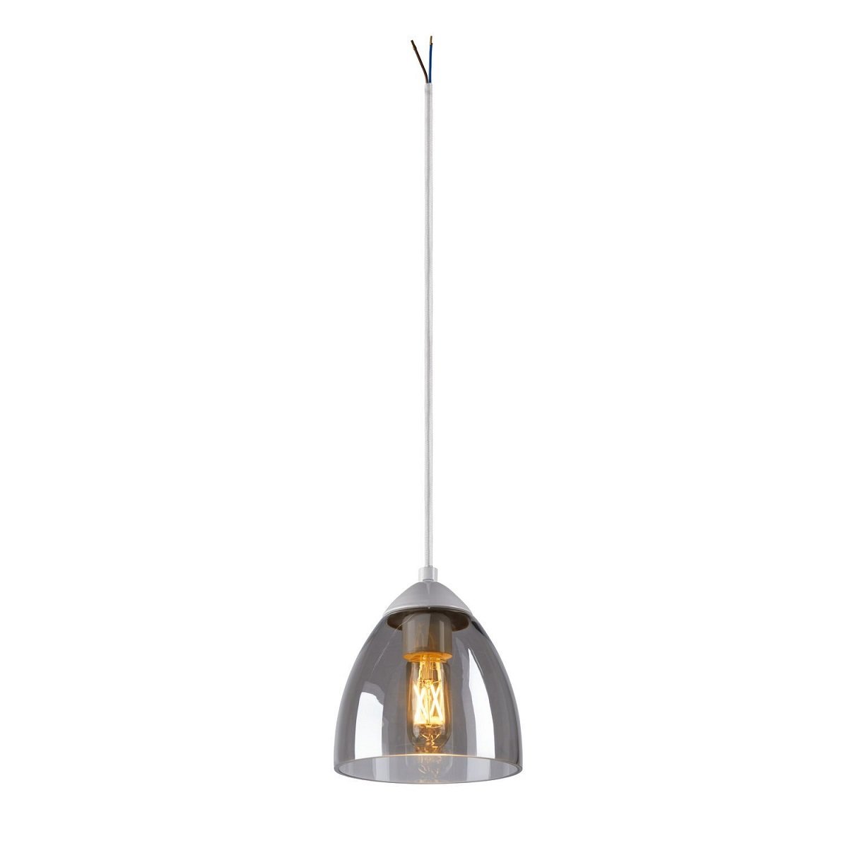 SLV 1006160 PARA CONE GL GU10 Pendelleuchte wei� transparent