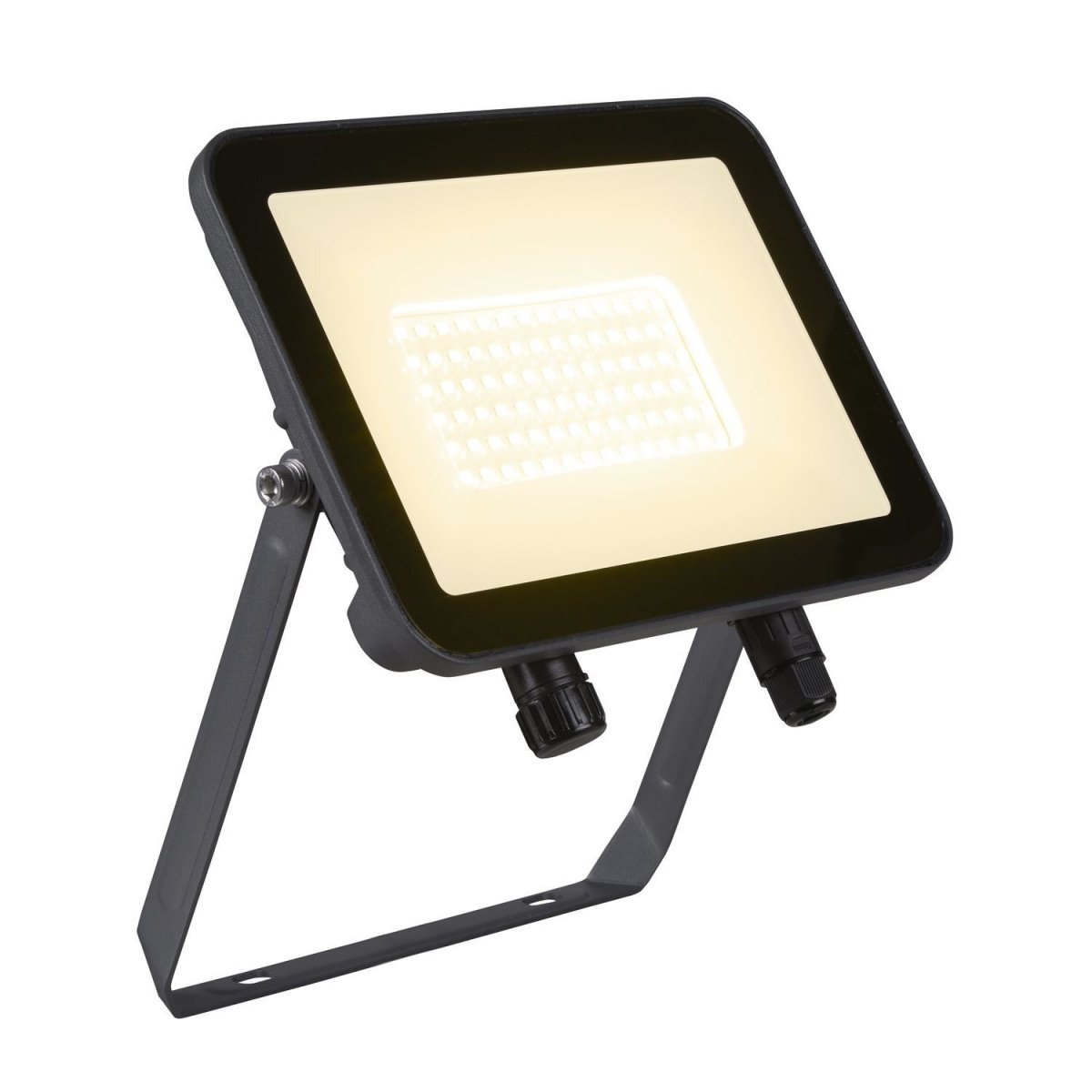 SLV 1006193 FLOODI L Wand- und Deckenaufbauleuchte anthrazit 48W 3000K IP65