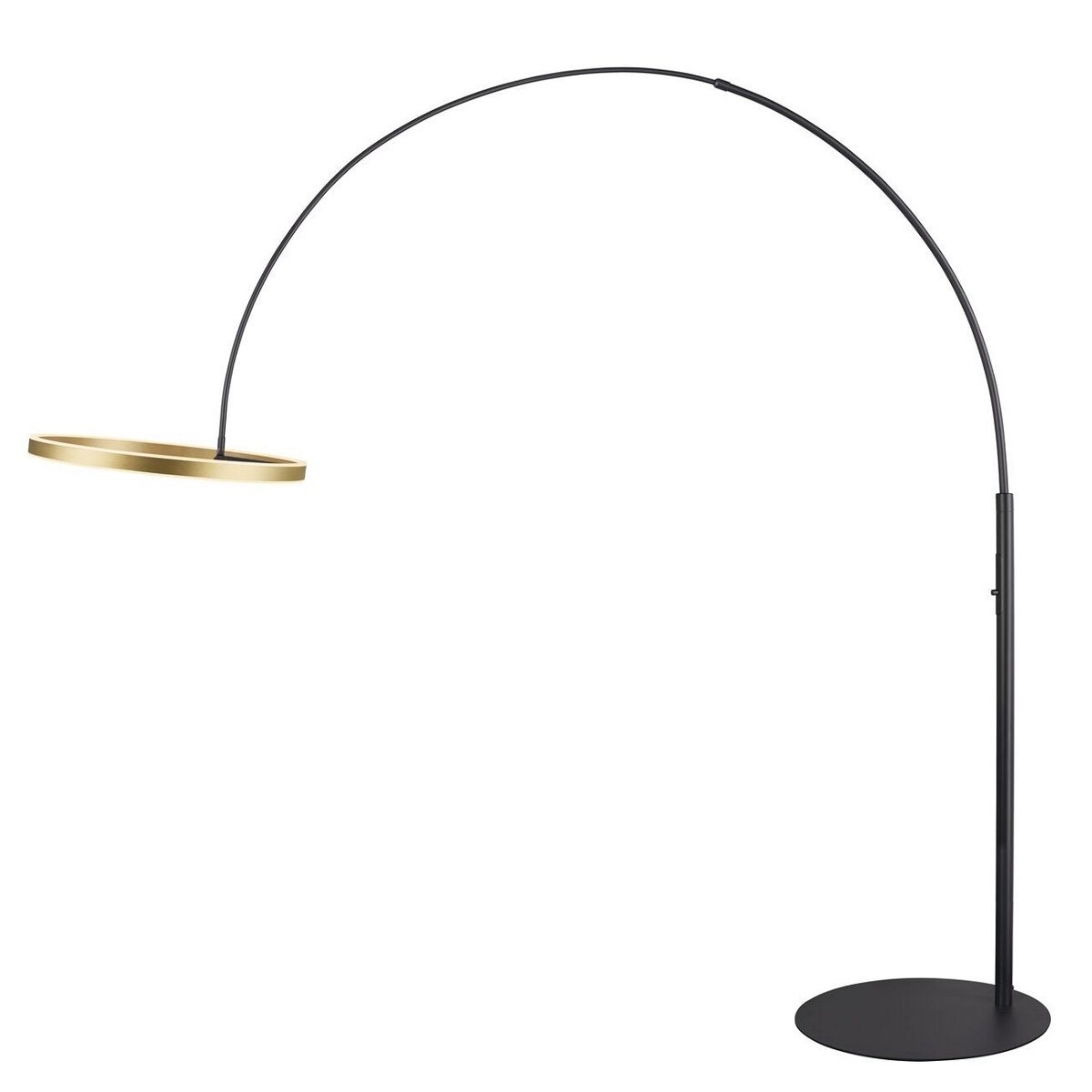 SLV 1006350 One Bow FL LED Stehleuchte schwarz messing CCT