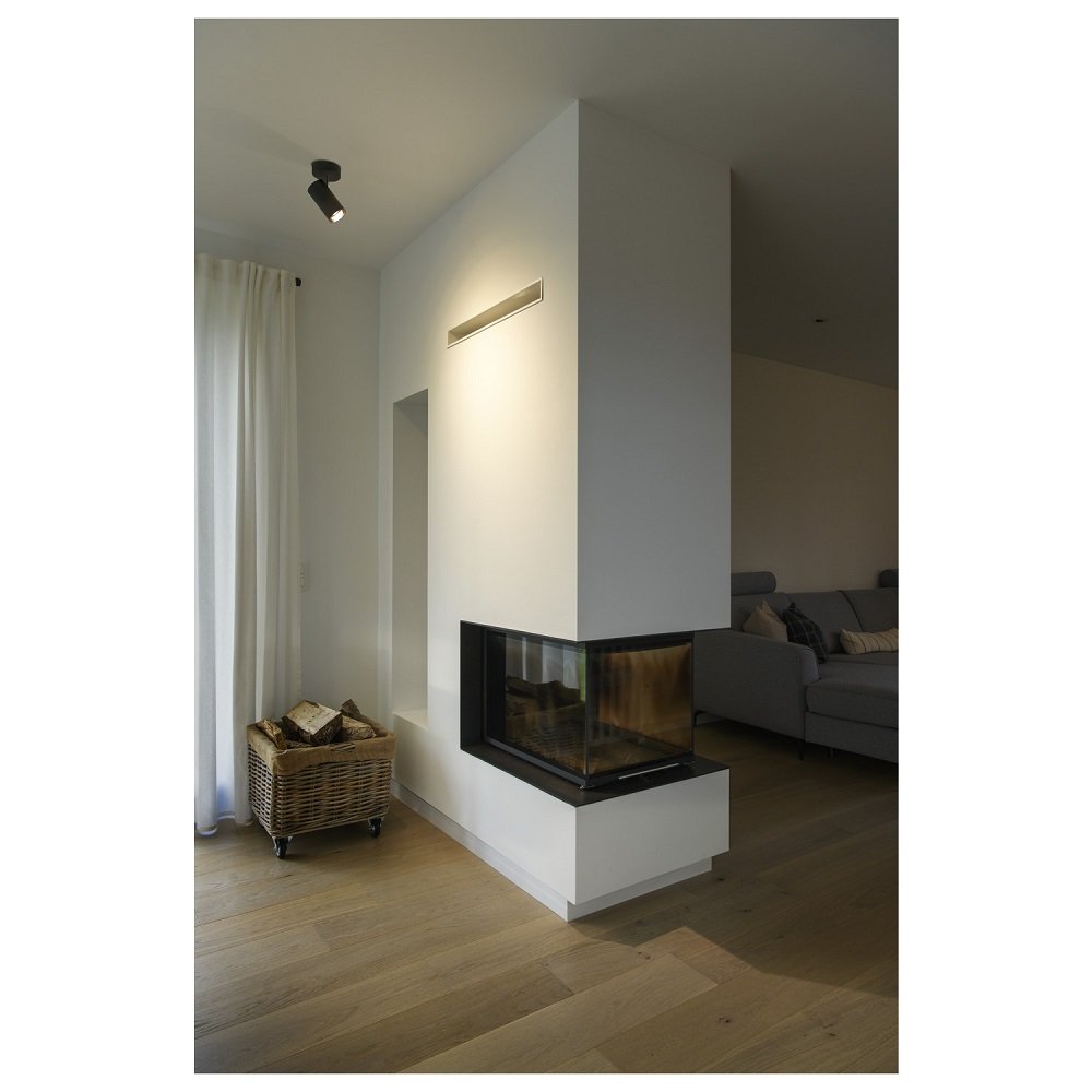 SLV Faretto A Binario ASTO TUBE, GU10, Max 10W, Colore Bianco, Girevole 350° E Orientabile 90°, Per Sistemi Alta Tensione