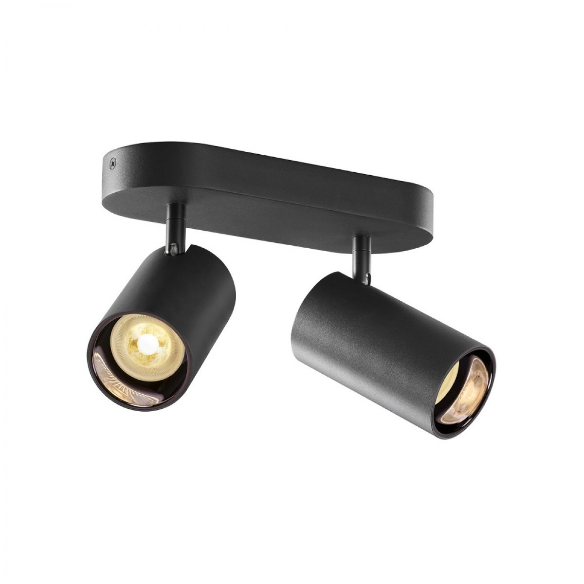 SLV 1006425 ASTO TUBE Spotstrahler  zylindrisch 2-flammig GU10 schwarz