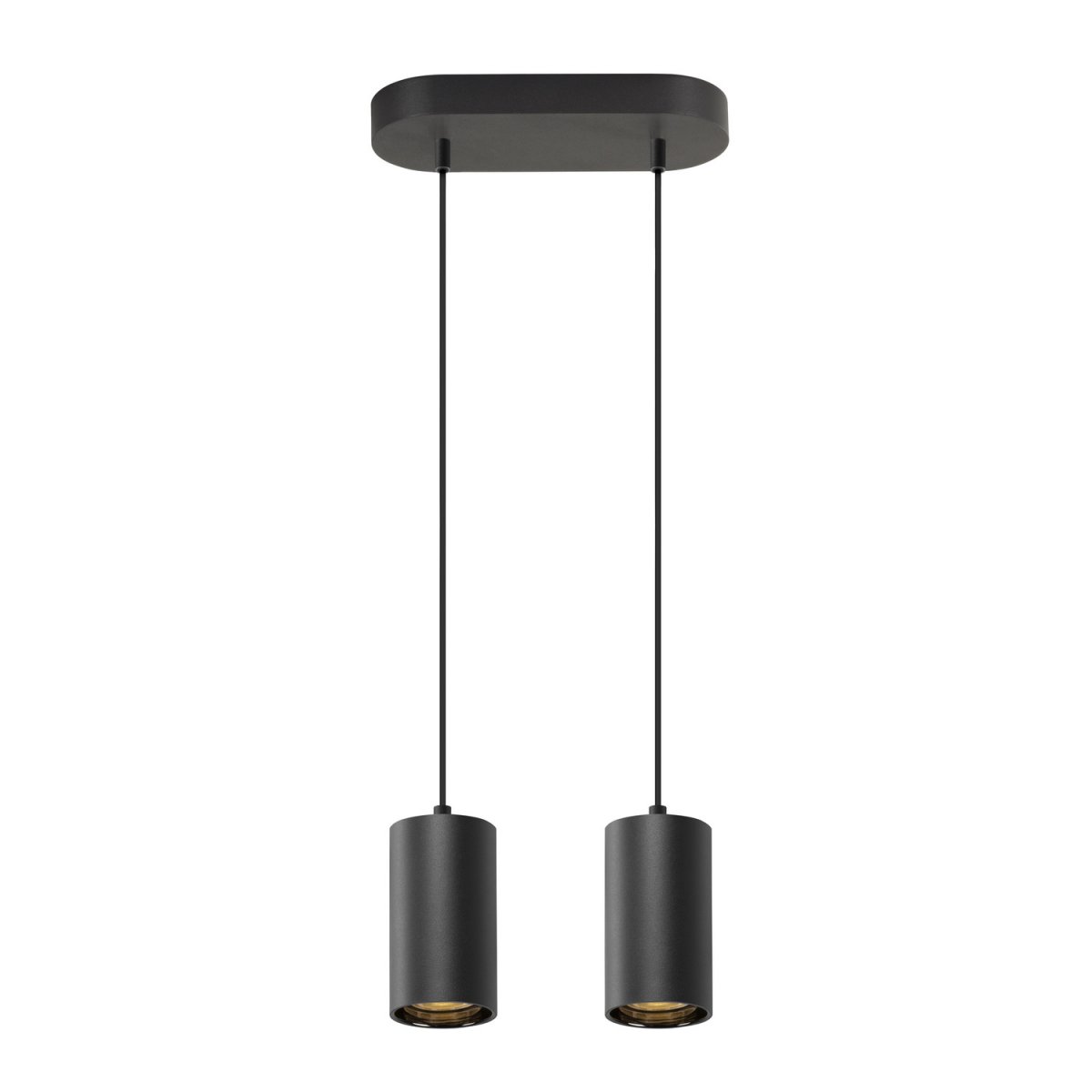 SLV 1006433 ASTO TUBE Pendelleuchte 2-flammig GU10 schwarz