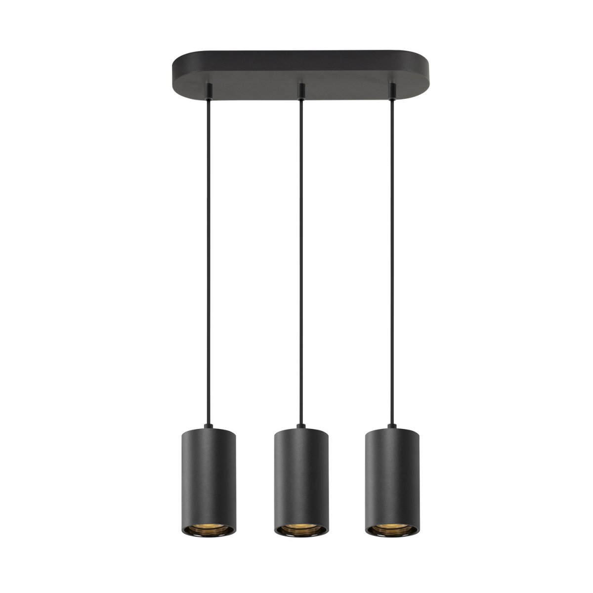SLV 1006435 ASTO TUBE Pendelleuchte 3-flammig GU10 schwarz