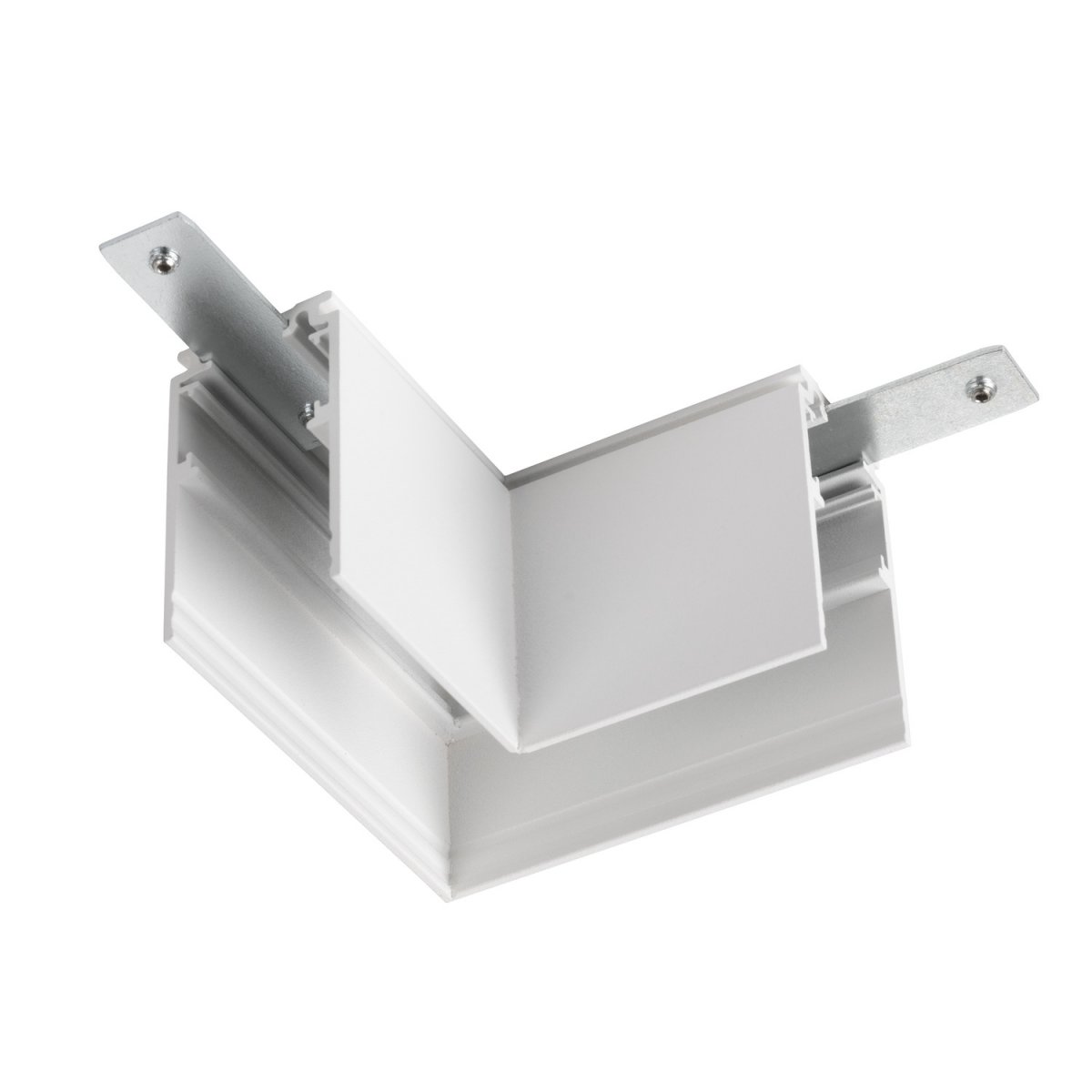 SLV 1006584 48V TRACK L-Verbinder mechanisch f�r Aufbauschiene tief rechts wei�