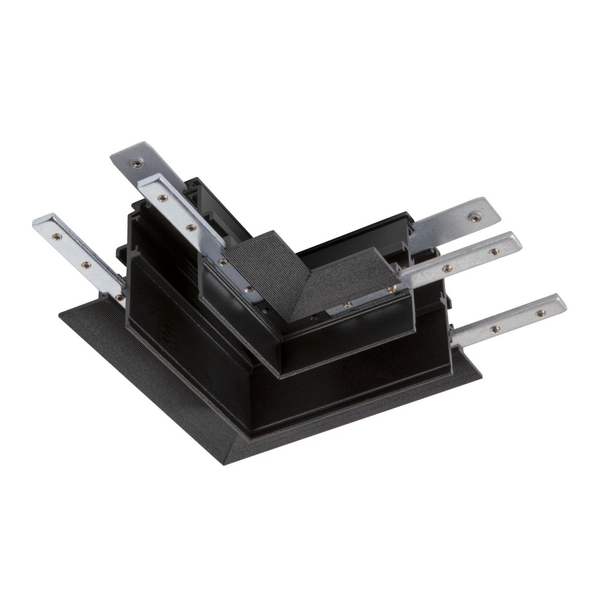 SLV 1006587 48V TRACK L-Verbinder mechanisch f�r Einbauschiene tief links schwarz