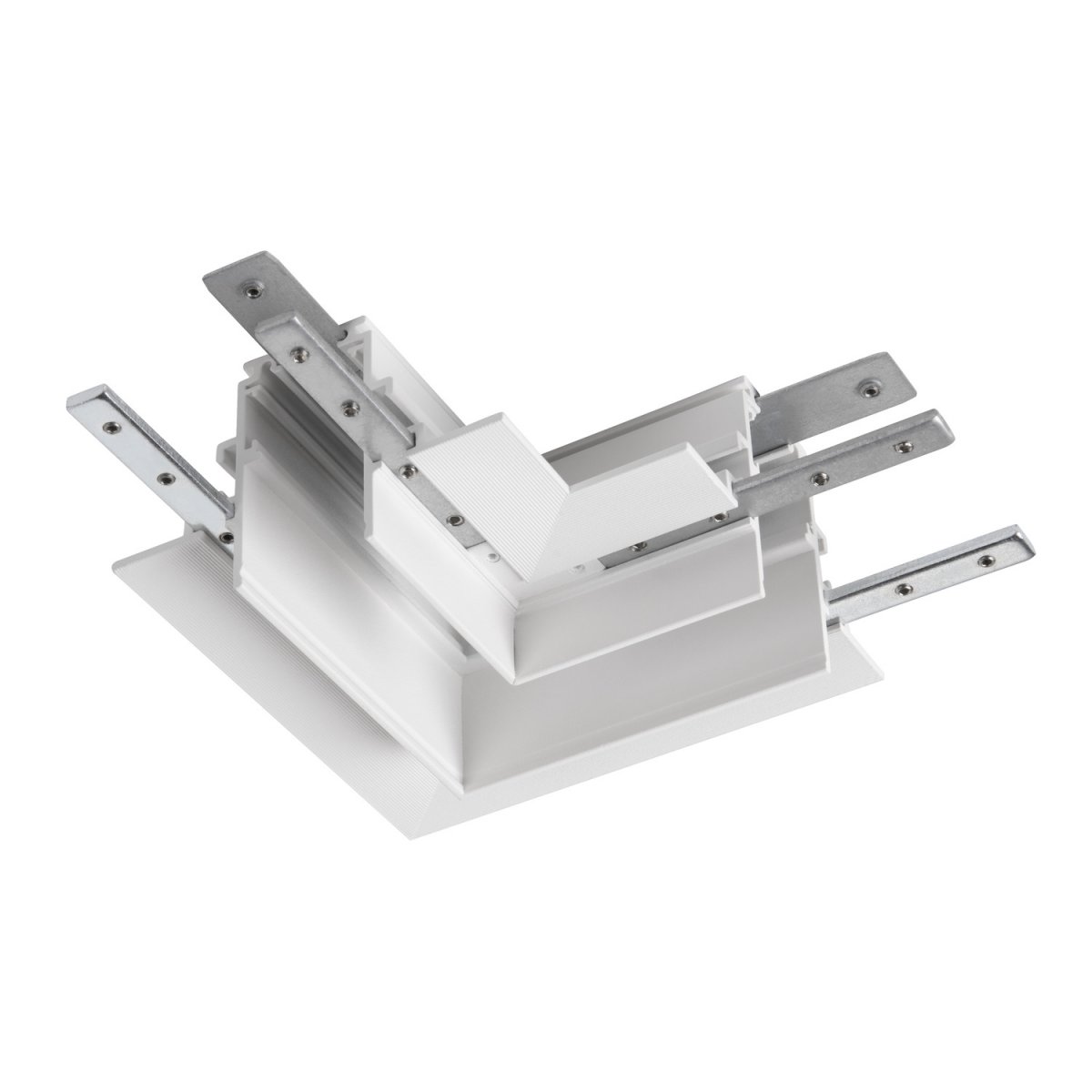 SLV 1006588 48V TRACK L-Verbinder mechanisch f�r Einbauschiene tief links wei�