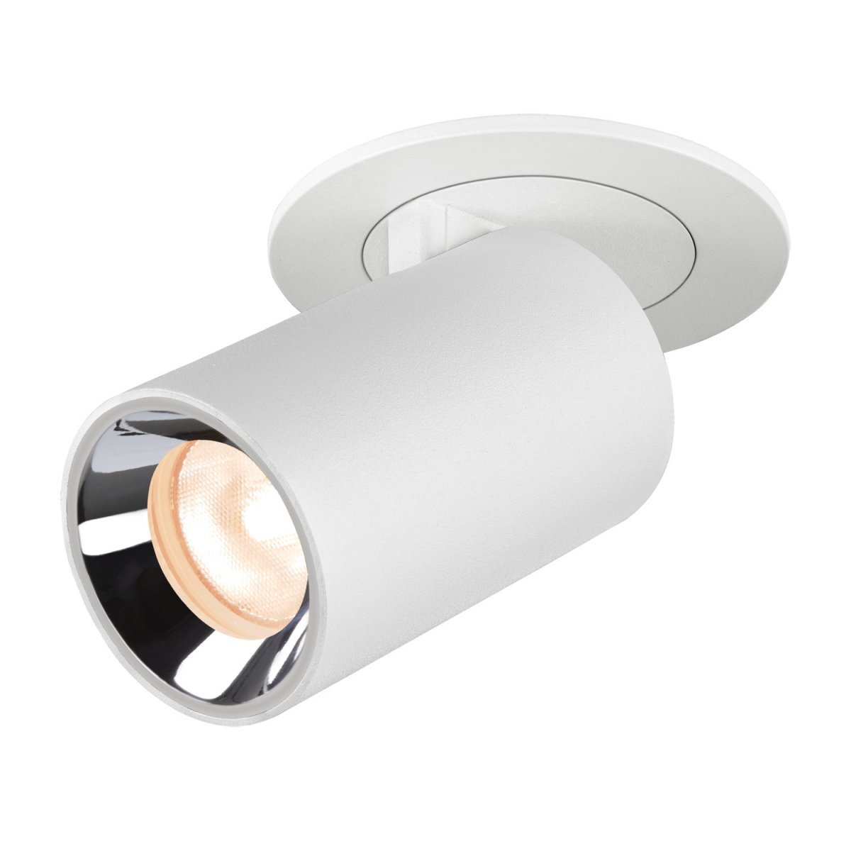 SLV 1006881 NUMINOS� PROJECTOR XS Deckeneinbauleuchte 2700K 40� zylindrisch wei� chrom