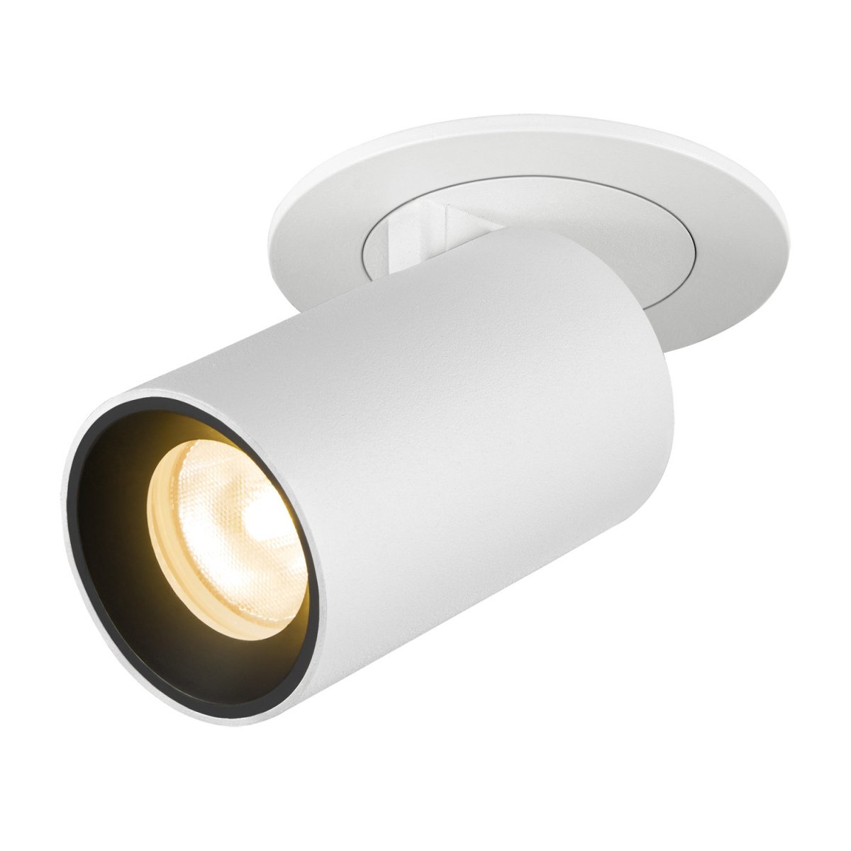 SLV 1006900 NUMINOS� PROJECTOR XS Deckeneinbauleuchte 3000K 55� zylindrisch wei� schwarz