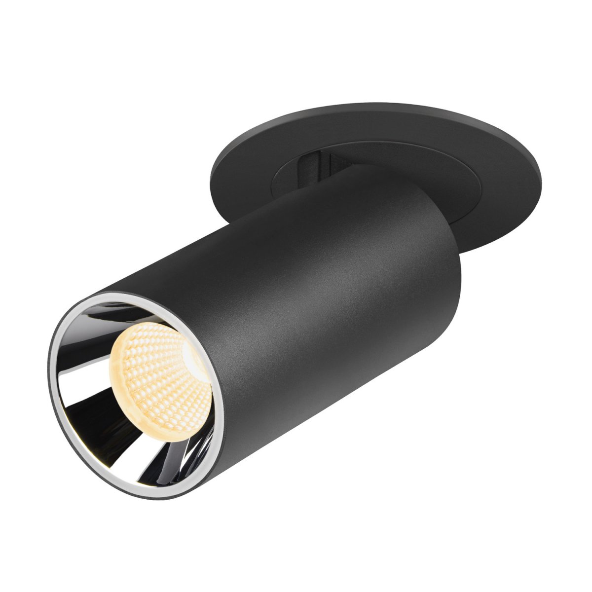 SLV 1006941 NUMINOS� PROJECTOR S Deckeneinbauleuchte 3000K 20� zylindrisch schwarz chrom