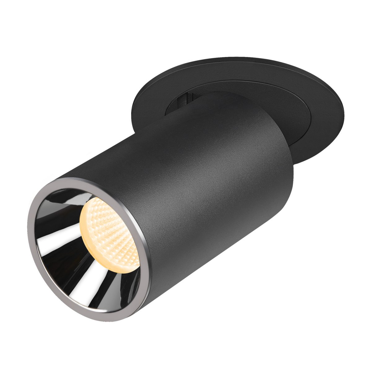 SLV 1006998 NUMINOS� PROJECTOR M Deckeneinbauleuchte 3000K 40� zylindrisch schwarz chrom