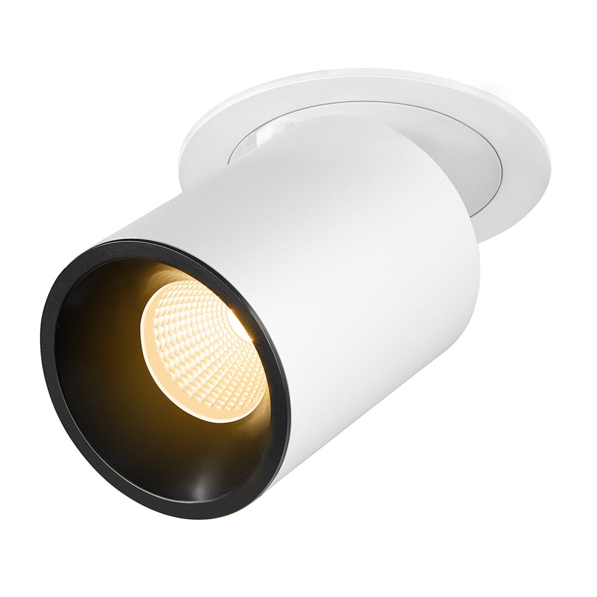 SLV 1007062 NUMINOS� PROJECTOR L Deckeneinbauleuchte 3000K 55� zylindrisch wei� schwarz