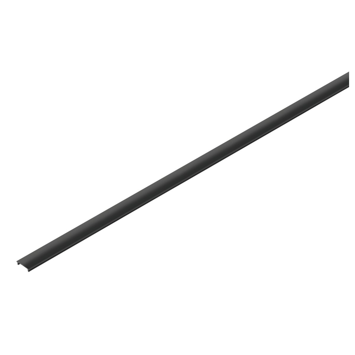 SLV 1007188 48V TRACK Schienenabdeckung 26mm f�r Aufbauschiene tief und Einbauschiene 2m schwarz
