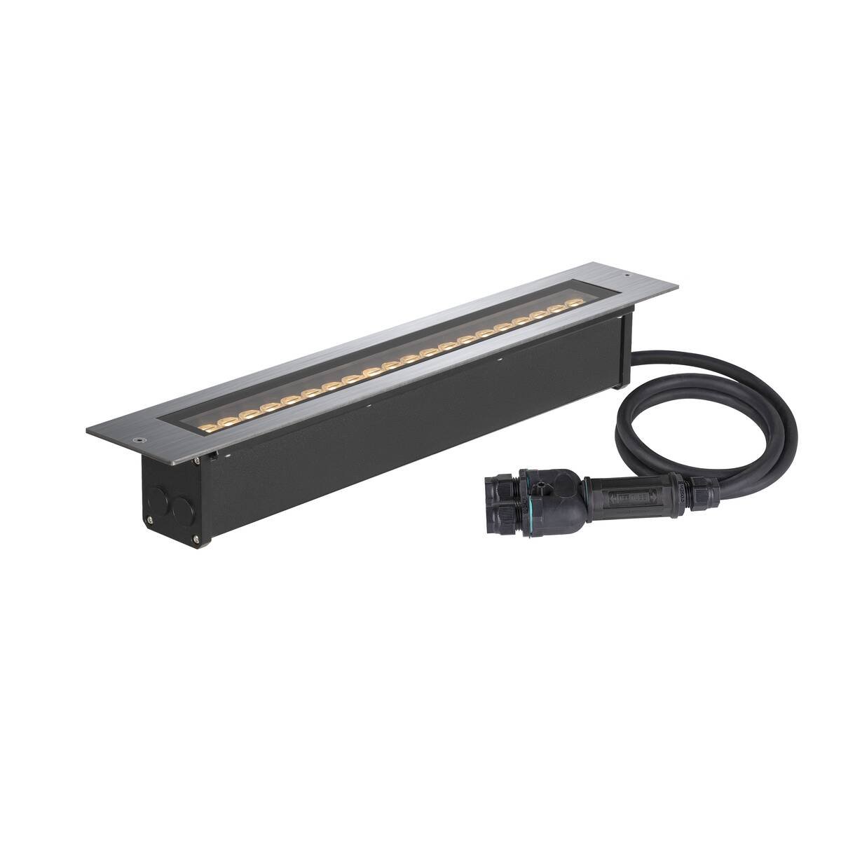 SLV 1007195 DASAR� 600 Bodeneinbauleuchte 18W 3000K IP65/IP67 edelstahl