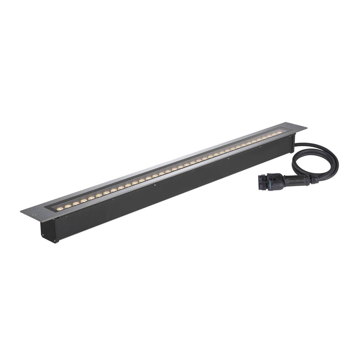 SLV 1007196 DASAR� 1200 Bodeneinbauleuchte 34W 3000K IP65/IP67 edelstahl