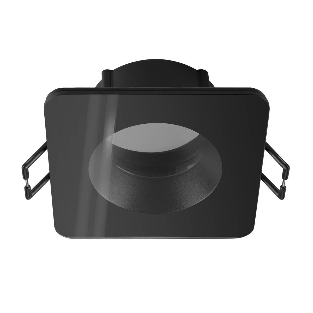 SLV 1007338 NEW TRIA� 68 Deckeneinbauring quadratisch 83x83mm schwarz IP65