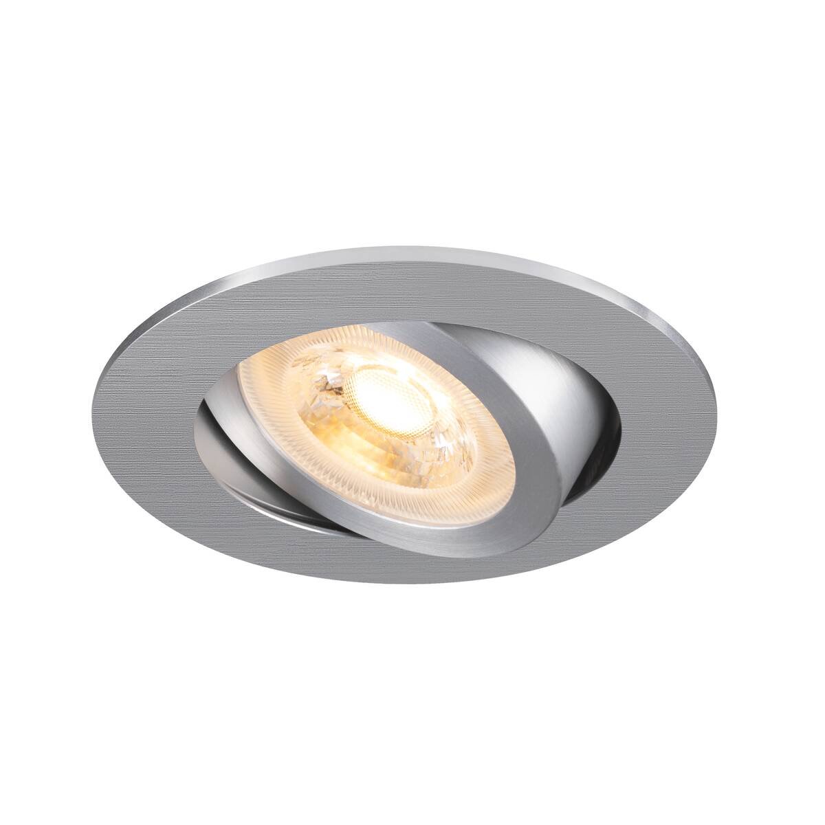 SLV 1007370 NEW TRIA� 68 Deckeneinbauleuchte rund max. 10W GU10 aluminium