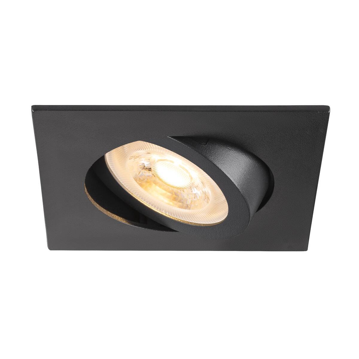 SLV 1007372 NEW TRIA� 68 Deckeneinbauleuchte quadratisch max. 10W GU10 schwarz
