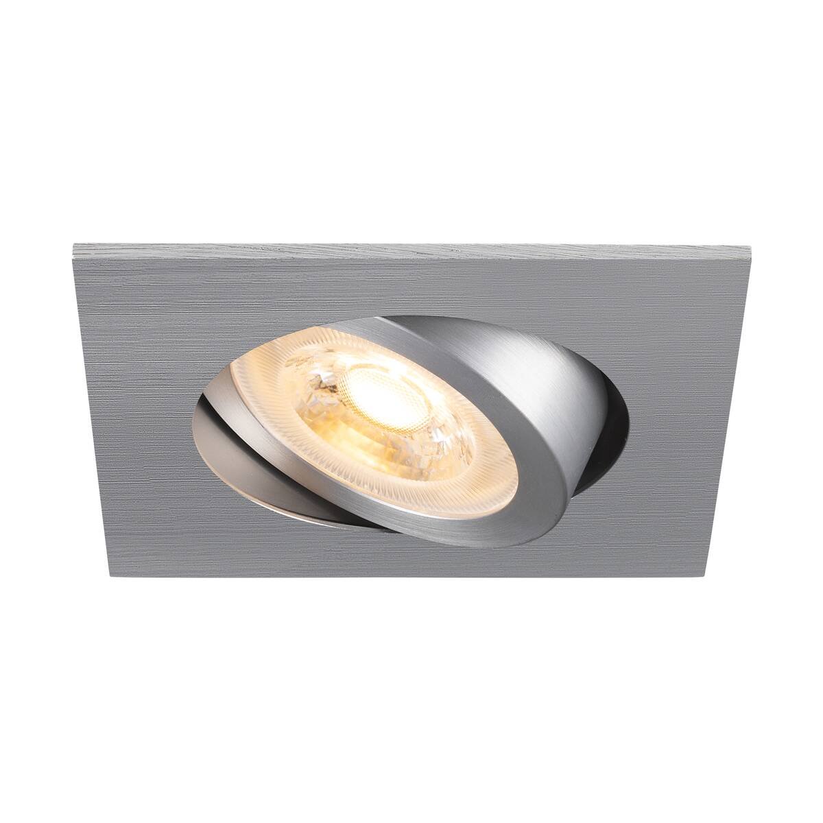 SLV 1007373 NEW TRIA� 68 Deckeneinbauleuchte quadratisch max. 10W GU10 aluminium