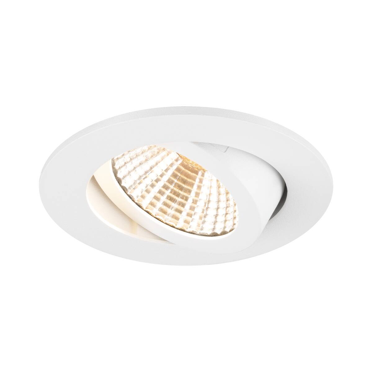 SLV 1007385 NEW TRIA� 68 Deckeneinbauleuchte 2700K 38� rund wei�