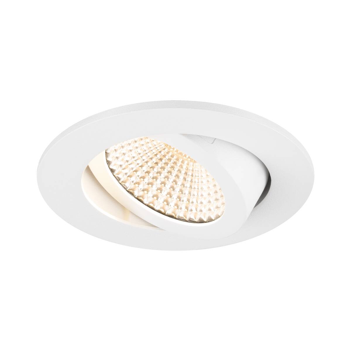 SLV 1007387 NEW TRIA� 68 Deckeneinbauleuchte 2700K 60� rund wei�