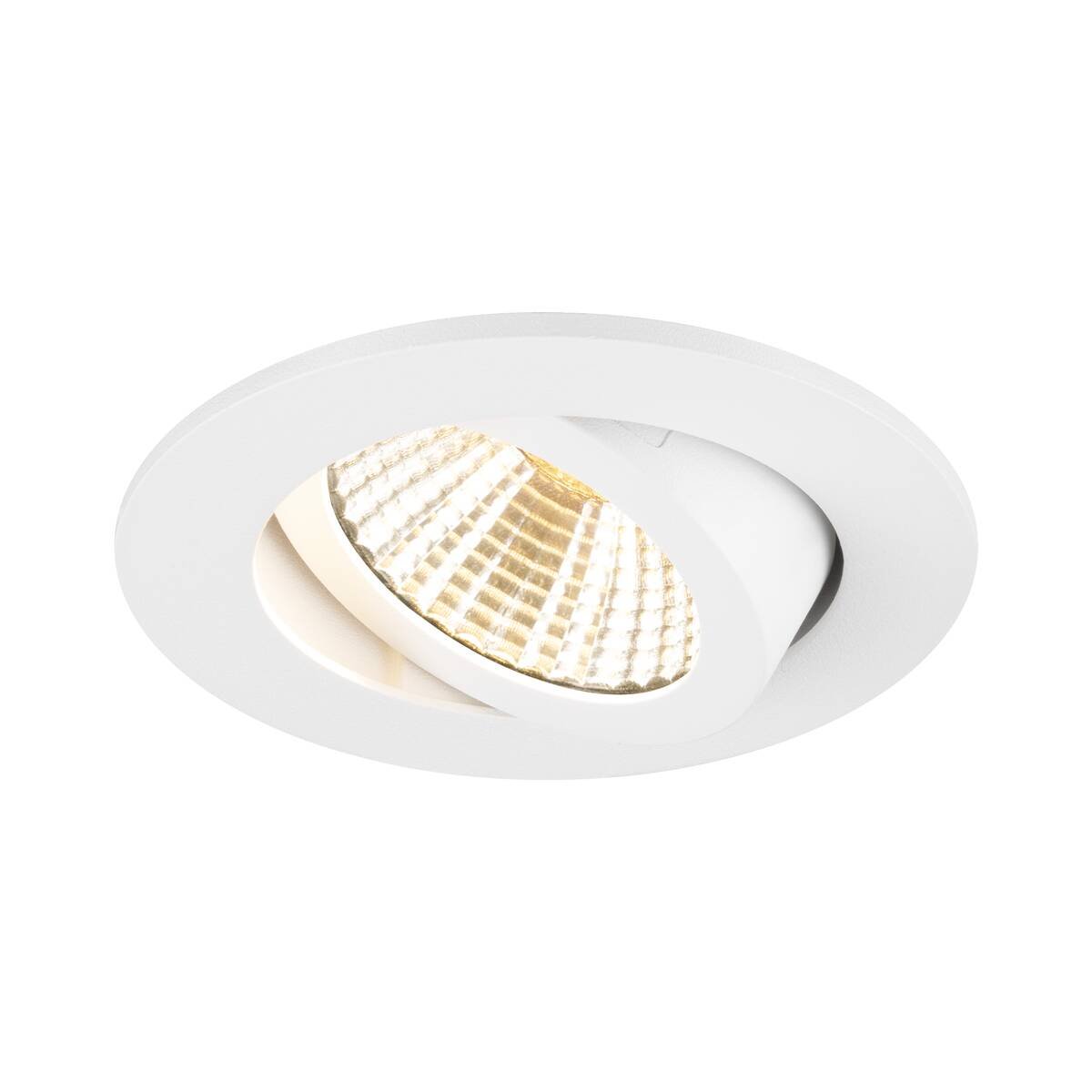 SLV 1007423 NEW TRIA� 68 Deckeneinbauleuchte Dim-to-Warm 38� rund wei�