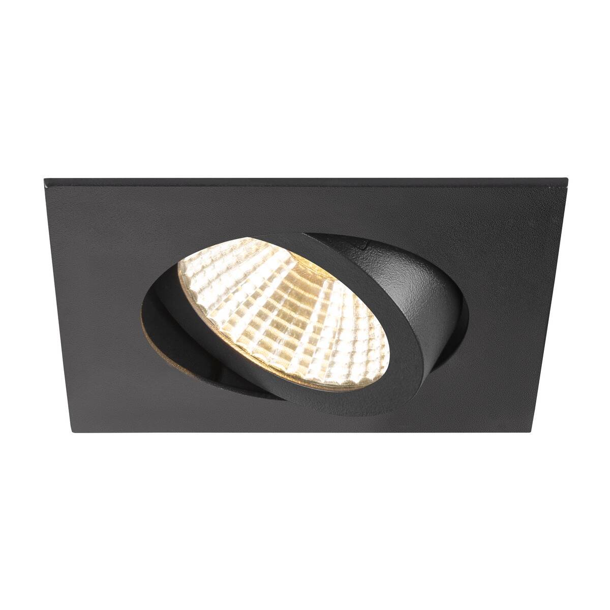 SLV 1007428 NEW TRIA� 68 Deckeneinbauleuchte Dim-to-Warm 38� quadratisch schwarz