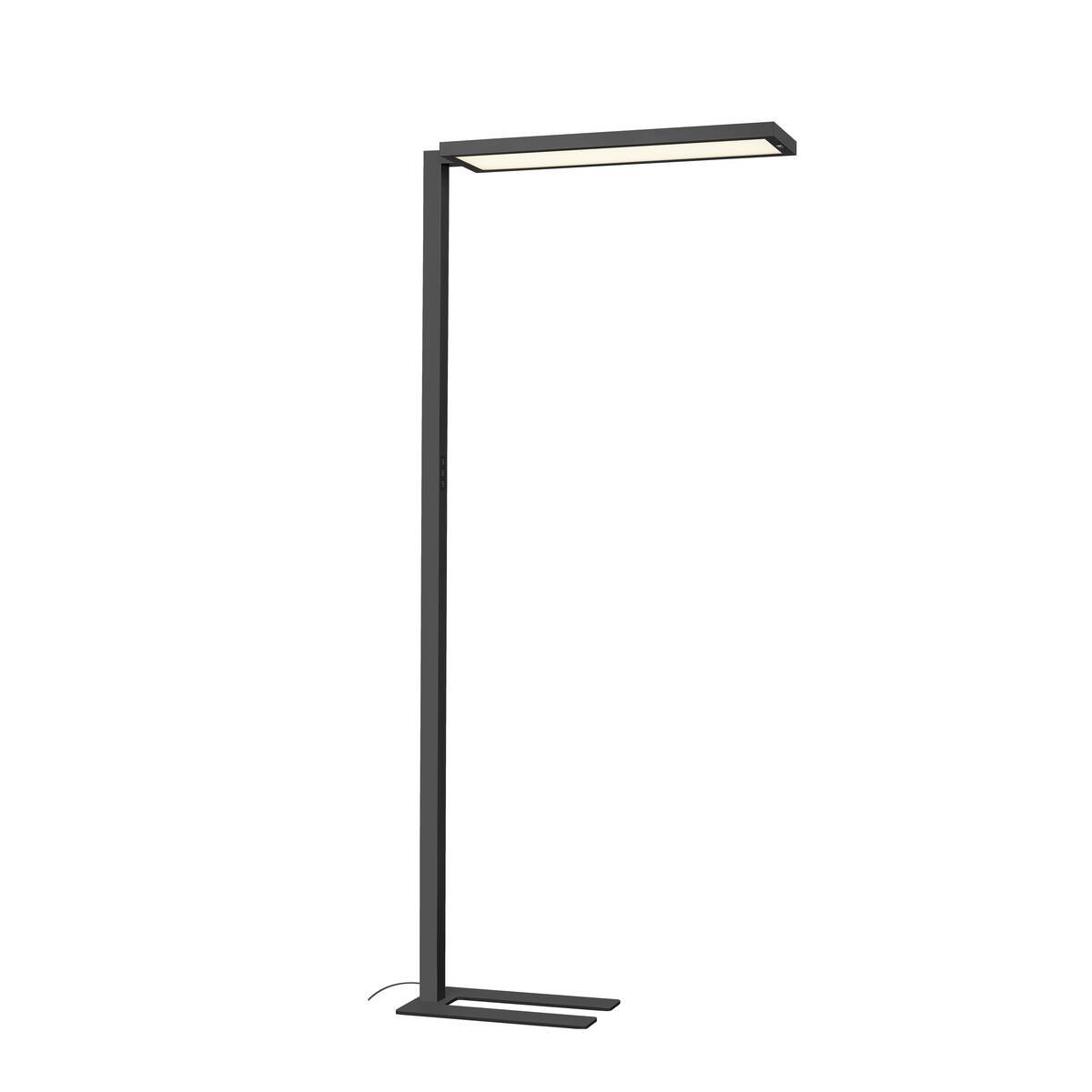 SLV 1007462 WORKLIGHT PRO Stehleuchte 4000K Touch schwarz mit Bewegungssensor