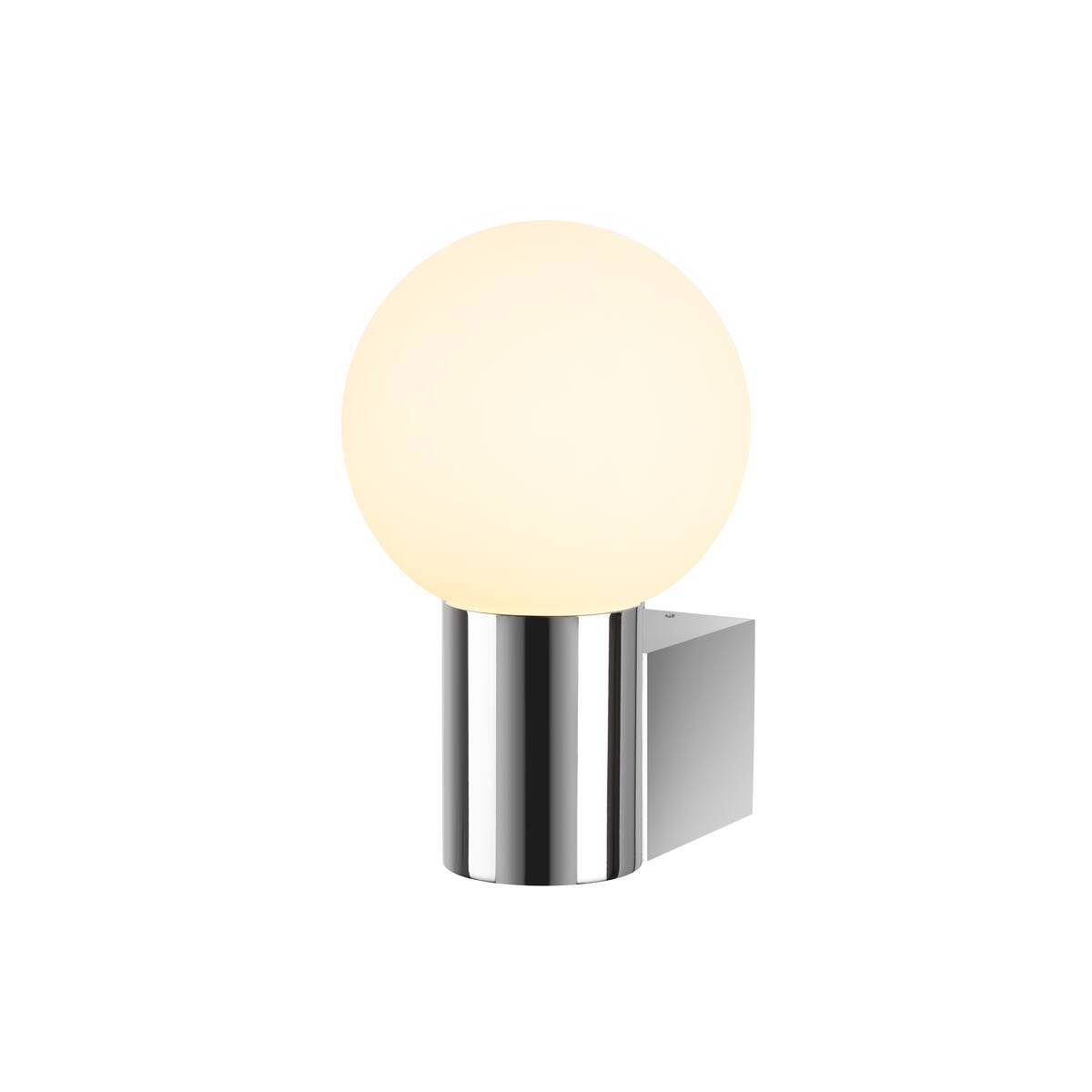 SLV 1007600 VARYT Wandaufbauleuchte rund 1x max. 6W E14 chrom