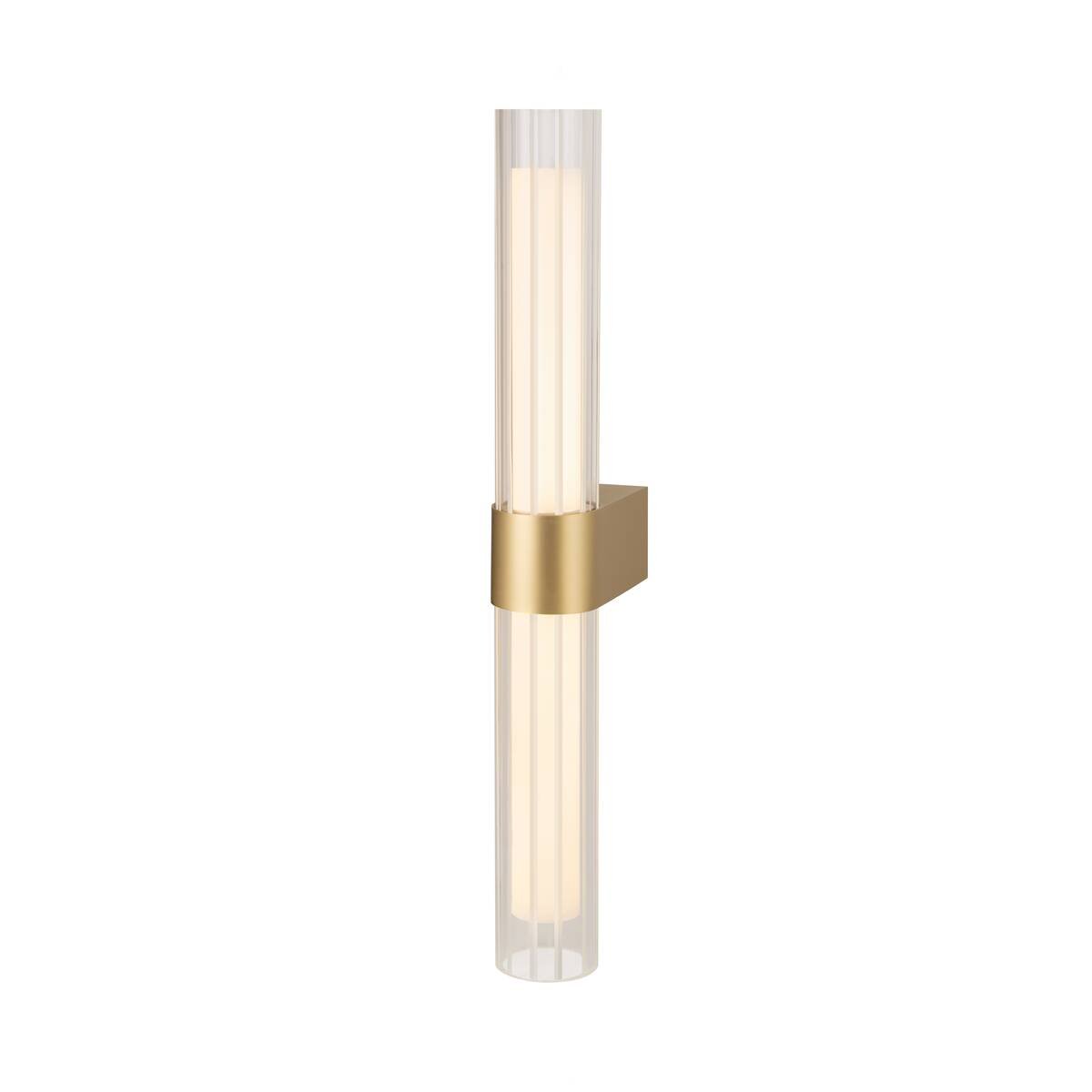 SLV 1007616 LYGANT double Wandaufbauleuchte 3000K messing