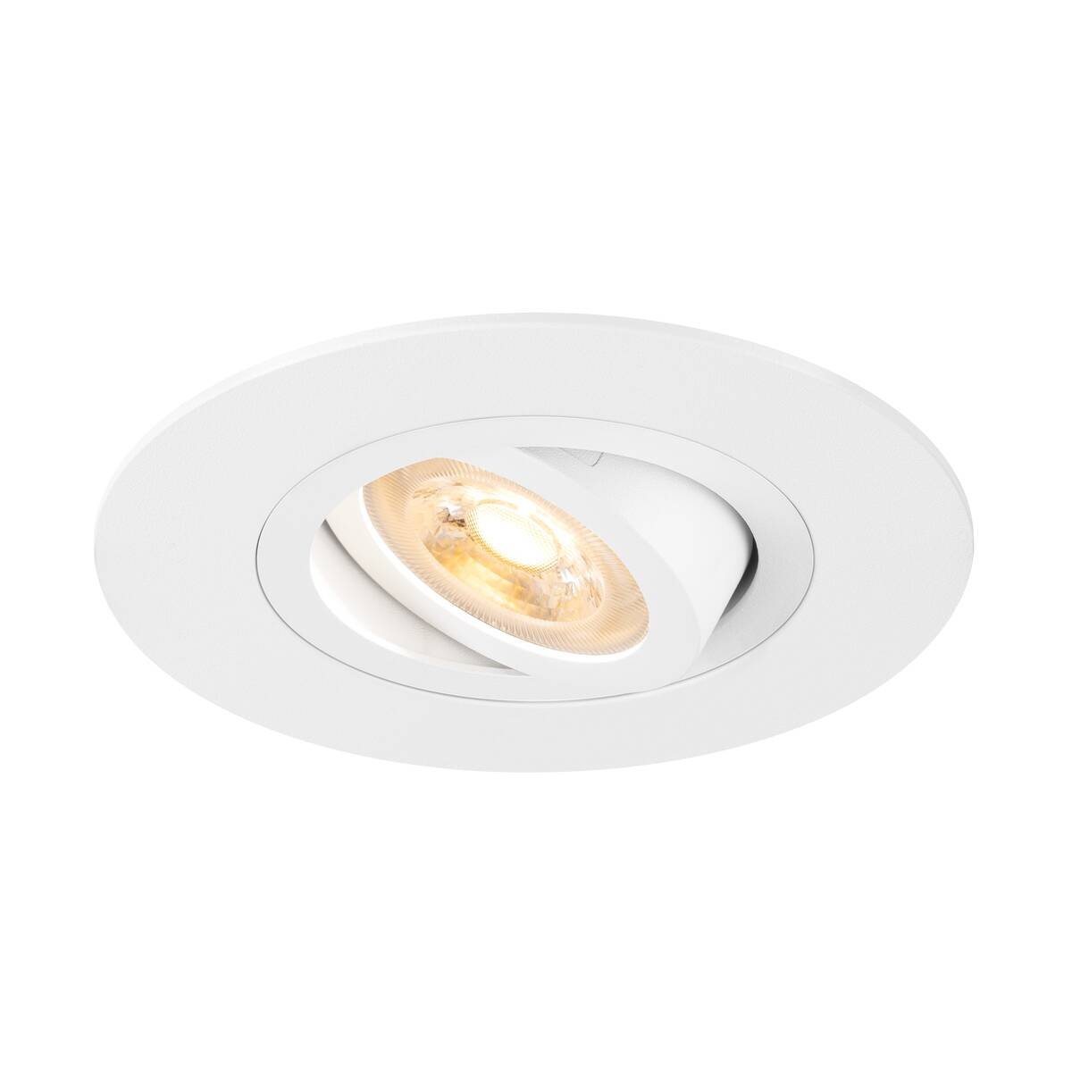 SLV 1007624 NEW TRIA� 75 XL Deckeneinbauleuchte rund max. 10W GU10 wei�