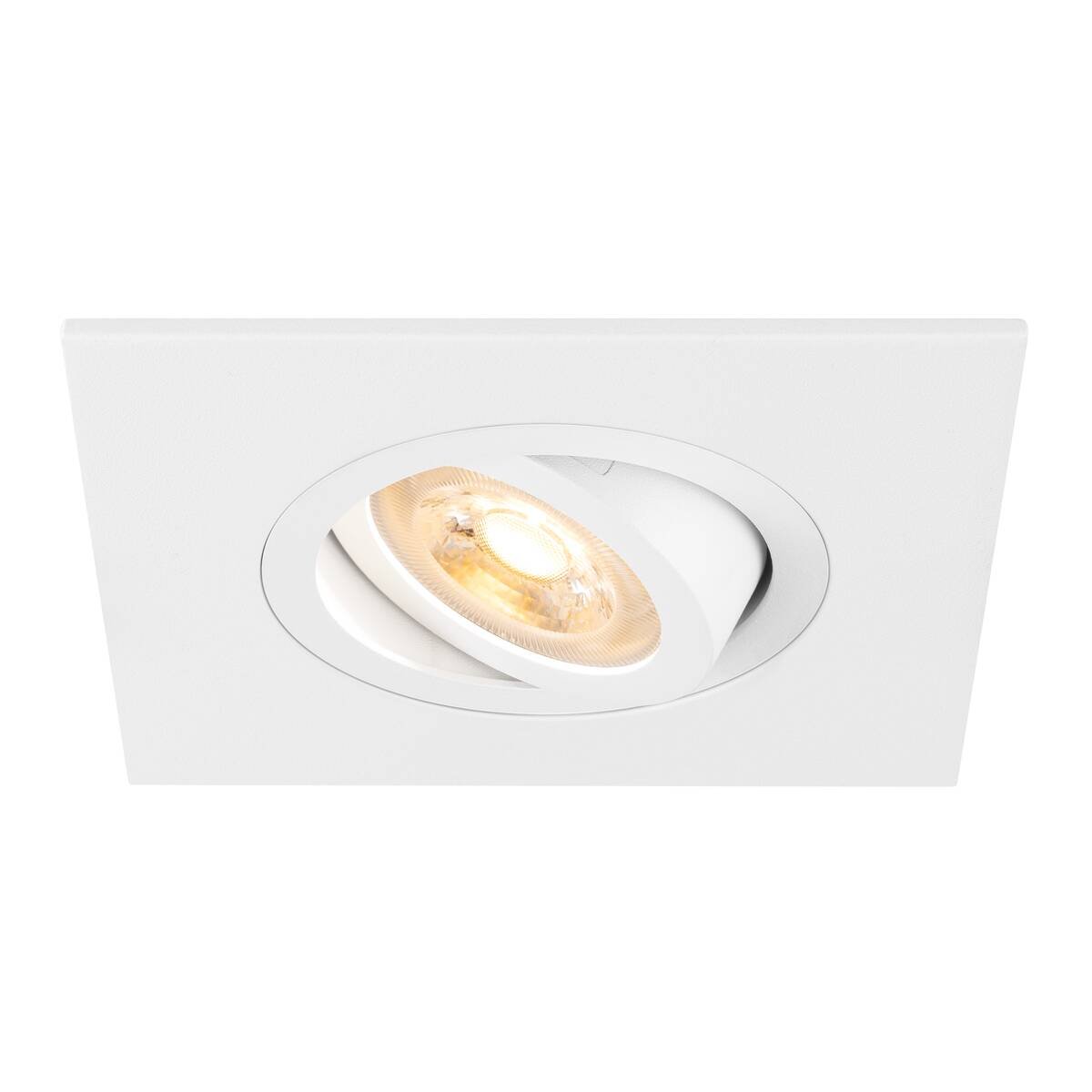 SLV 1007627 NEW TRIA� 75 XL Deckeneinbauleuchte quadratisch max. 10W GU10 wei�