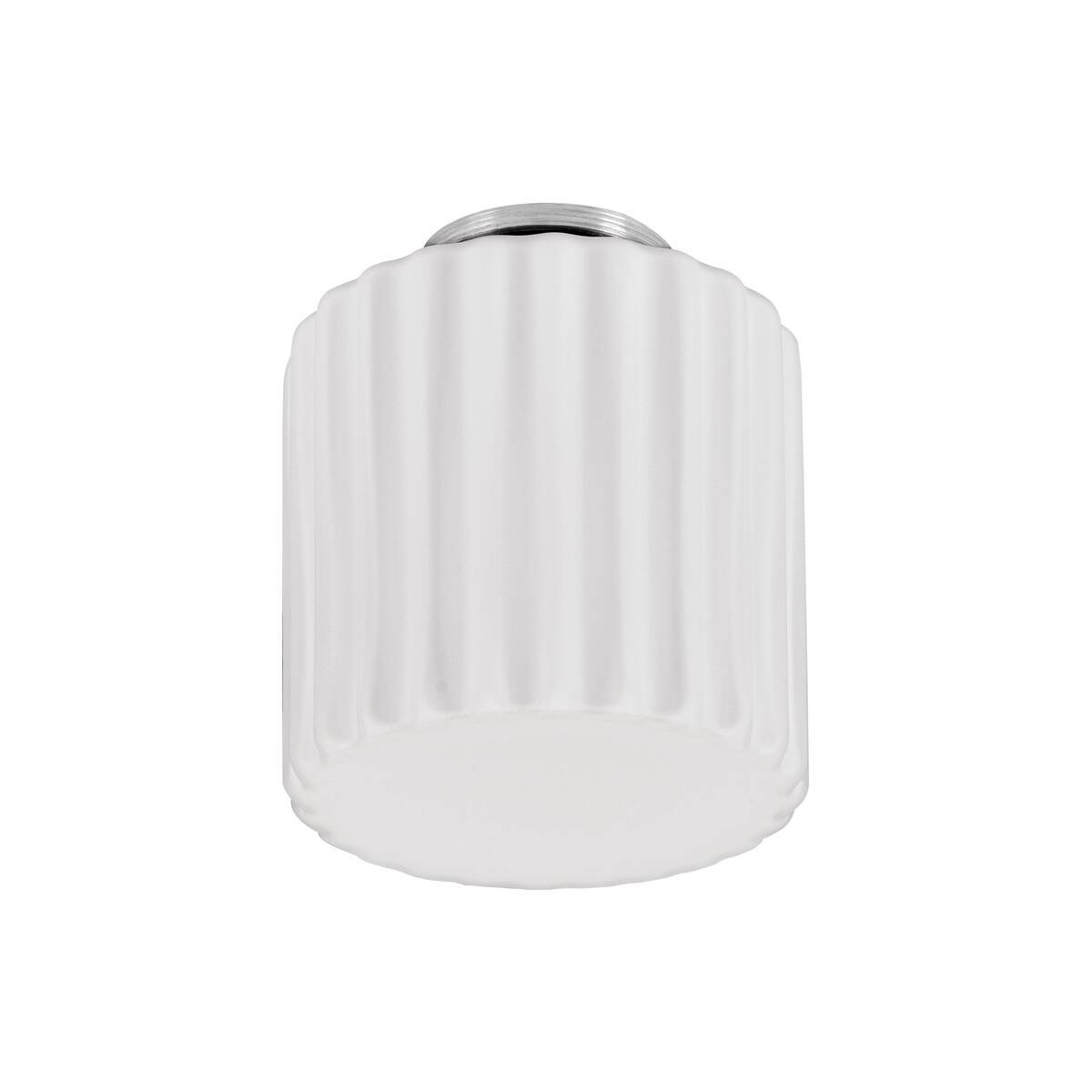 SLV 1007860 VARYT Glasschirm Plissee wei�