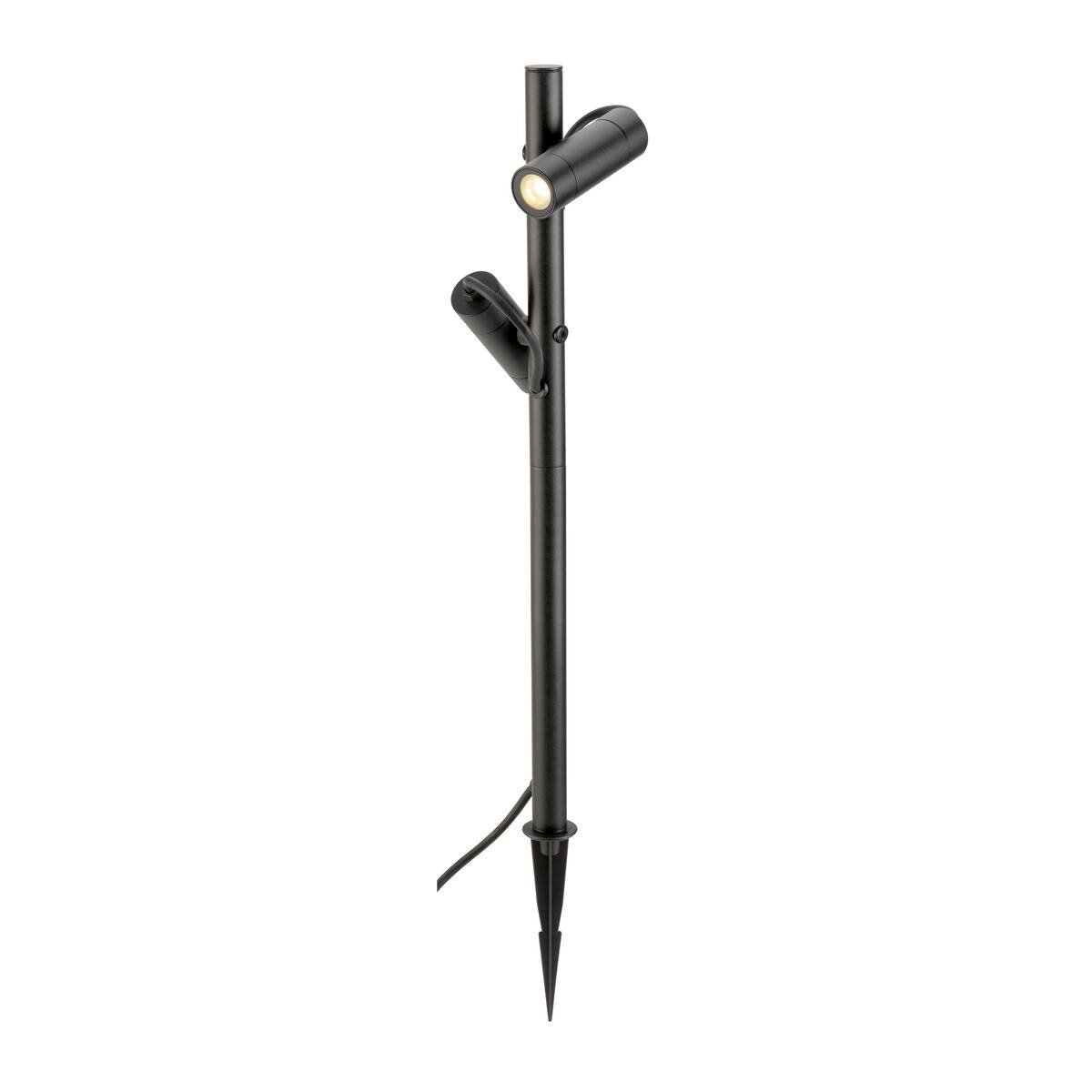 SLV 1007869 HELIA SLIM Pole double LED Outdoor Stehleuchte schwarz IP65 3000K