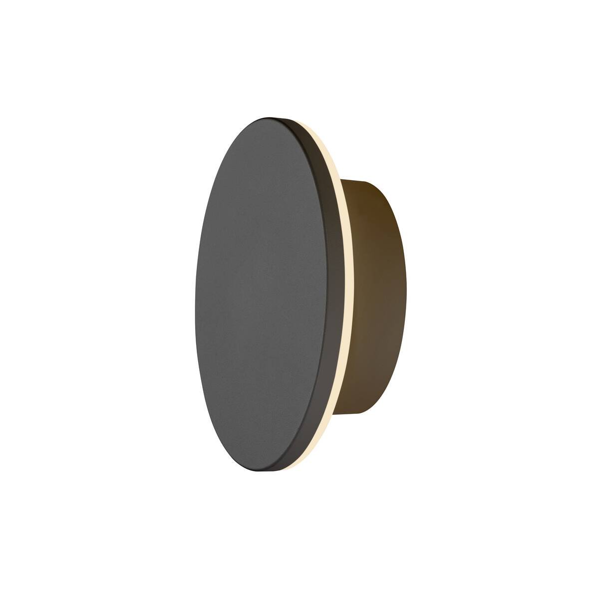 SLV 1007911 D-RING S Wandleuchte Phase CCT Switch IP65 schwarz