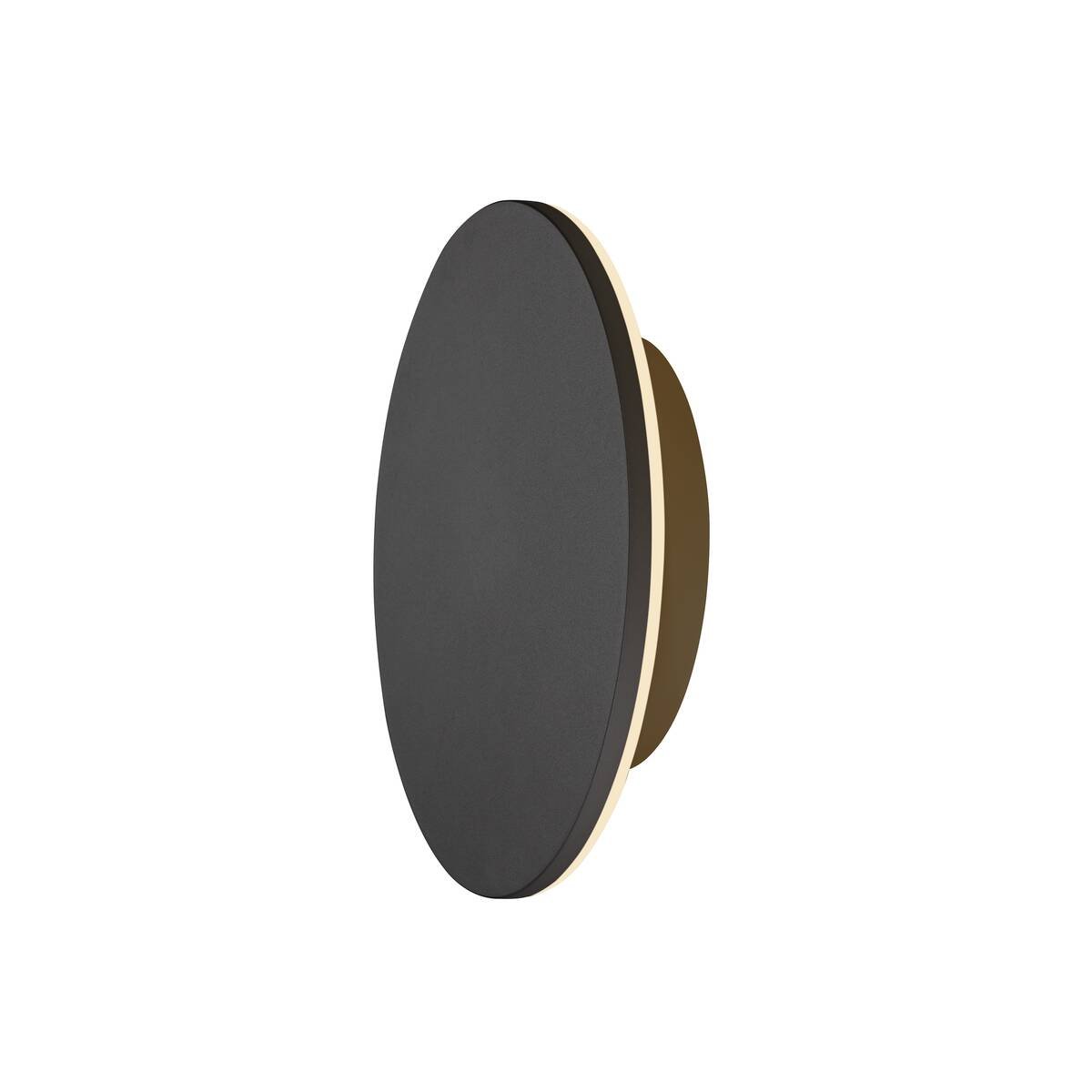 SLV 1007913 D-RING M Wandleuchte Phase CCT Switch IP65 schwarz